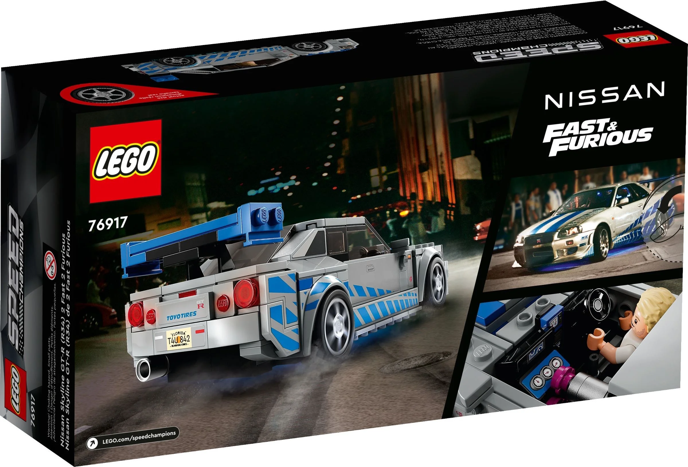 LEGO® 76917 Nissan Skyline GT-R (R34) z filmu „Za szybcy, za wściekli” - zdjęcie 7