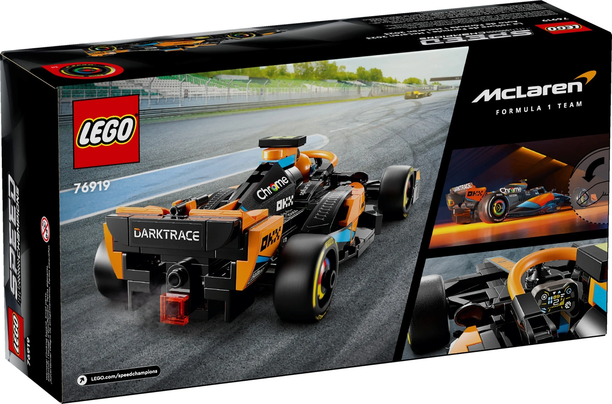 LEGO® 76919 Samochód wyścigowy McLaren Formula 1 wersja 2023 - zdjęcie 7