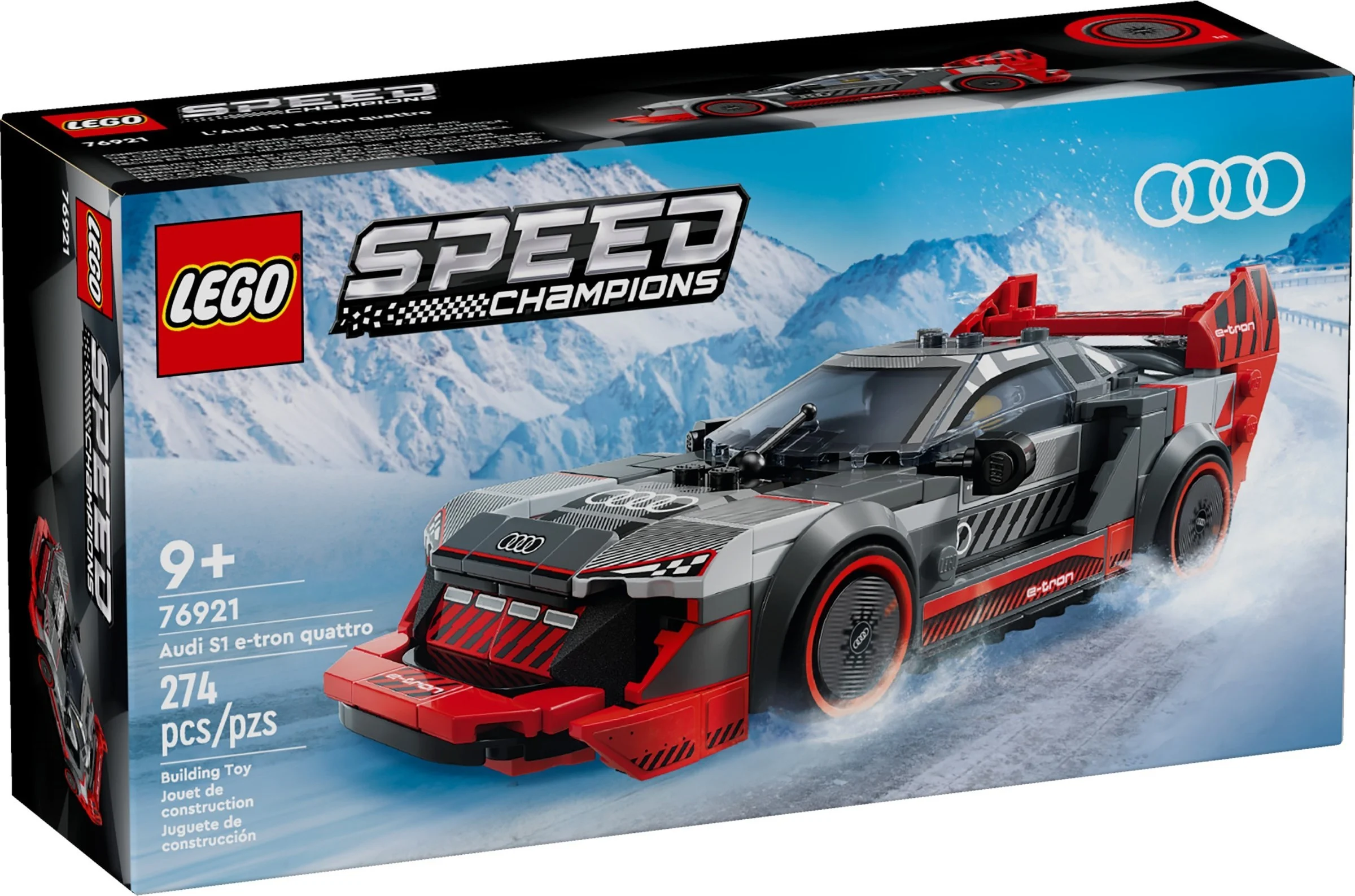 LEGO® 76921 Wyścigowe Audi S1 E-Tron Quattro - zdjęcie 2