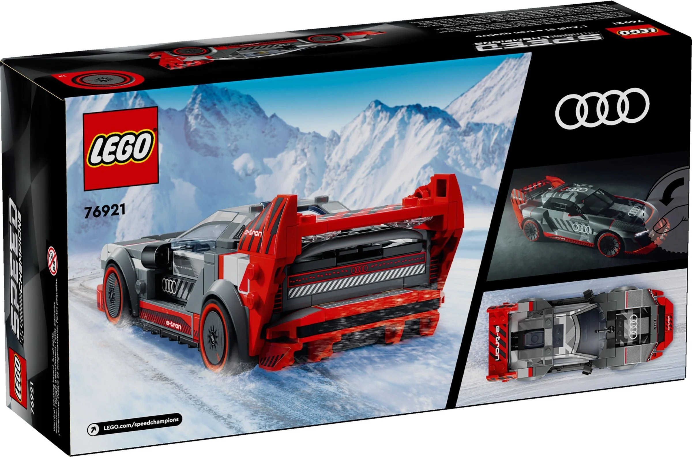 LEGO® 76921 Wyścigowe Audi S1 E-Tron Quattro - zdjęcie 3