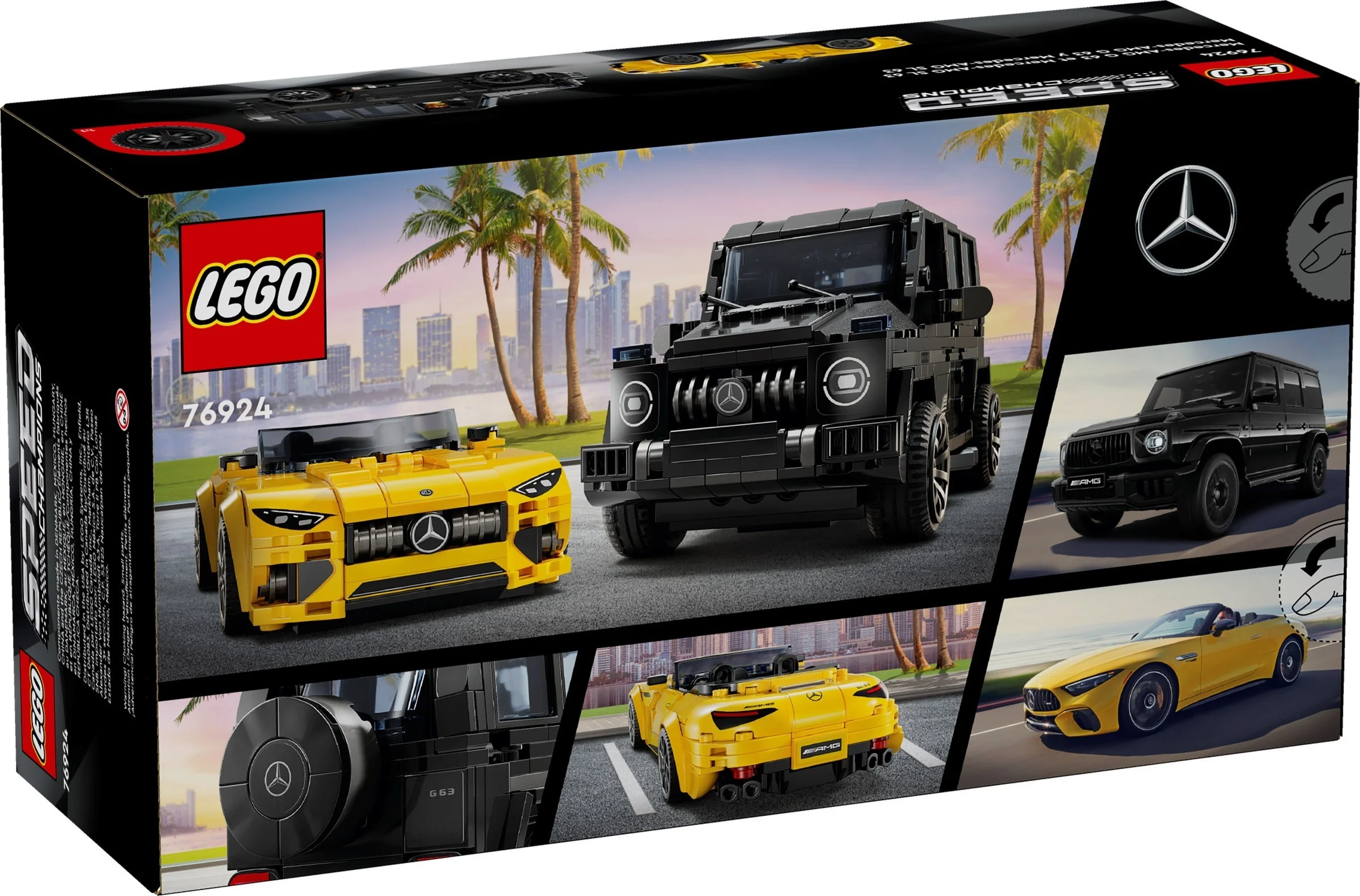 LEGO® 76924 Mercedes-AMG G 63 i AMG SL 63 - zdjęcie 6