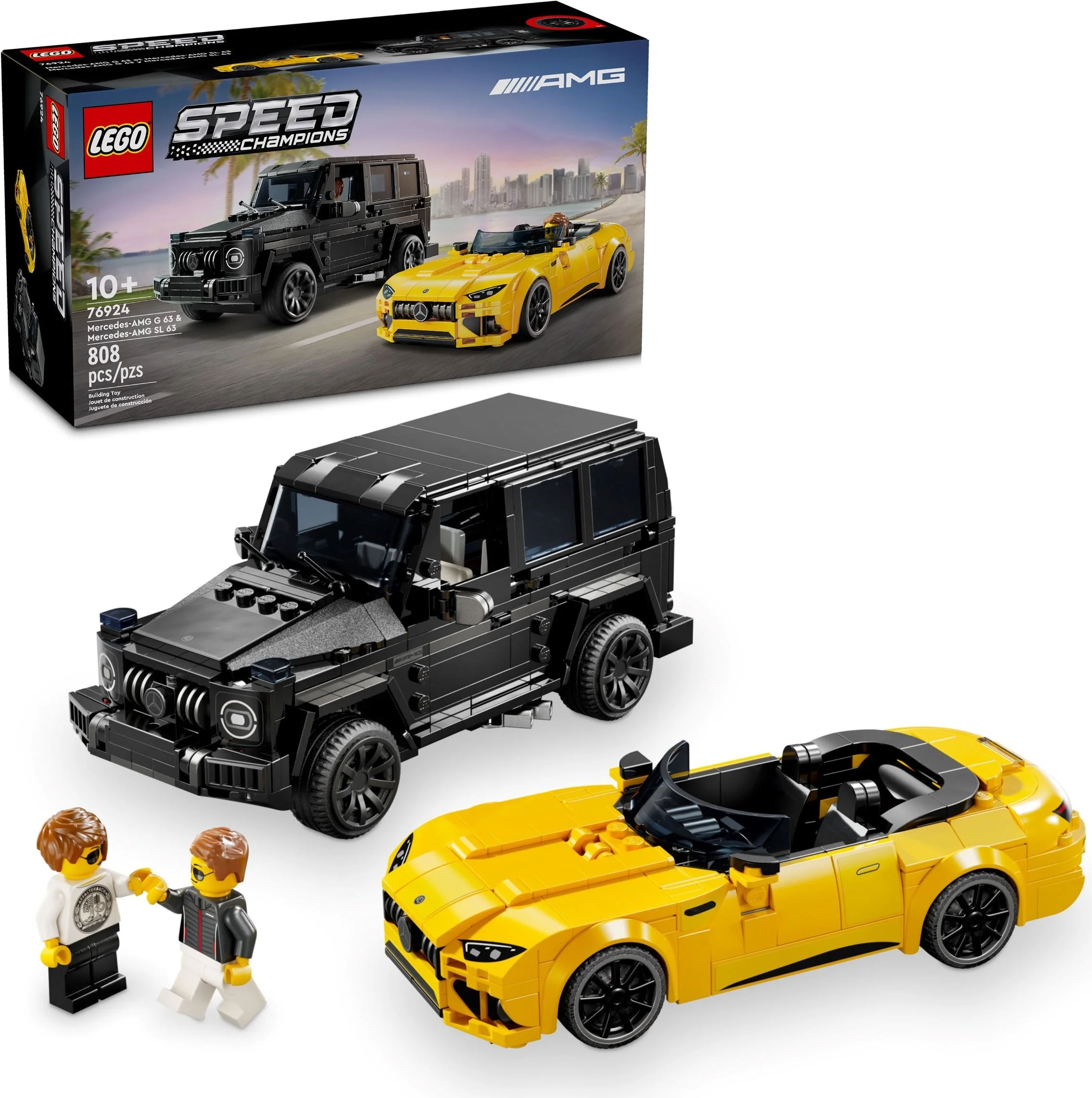LEGO® 76924 Mercedes-AMG G 63 i AMG SL 63 - zdjęcie 7