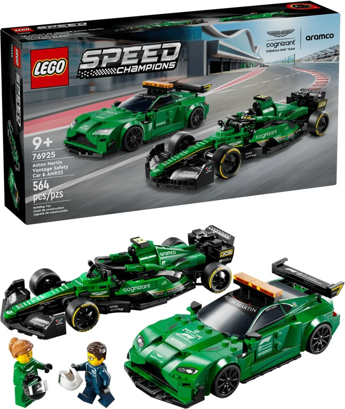 LEGO® 76925 LEGO Speed Champions Samochód bezpieczeństwa Aston Martin i AMR23 - zdjęcie 8