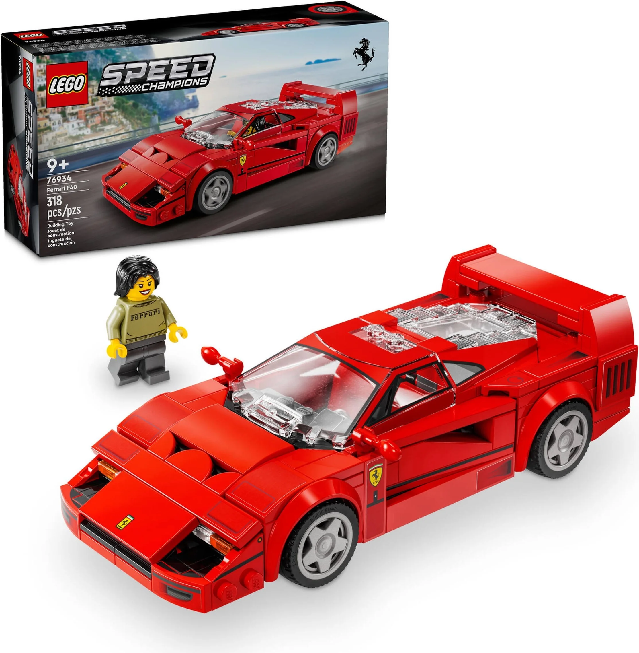 LEGO® 76934 Supersamochód Ferrari F40 - zdjęcie 4