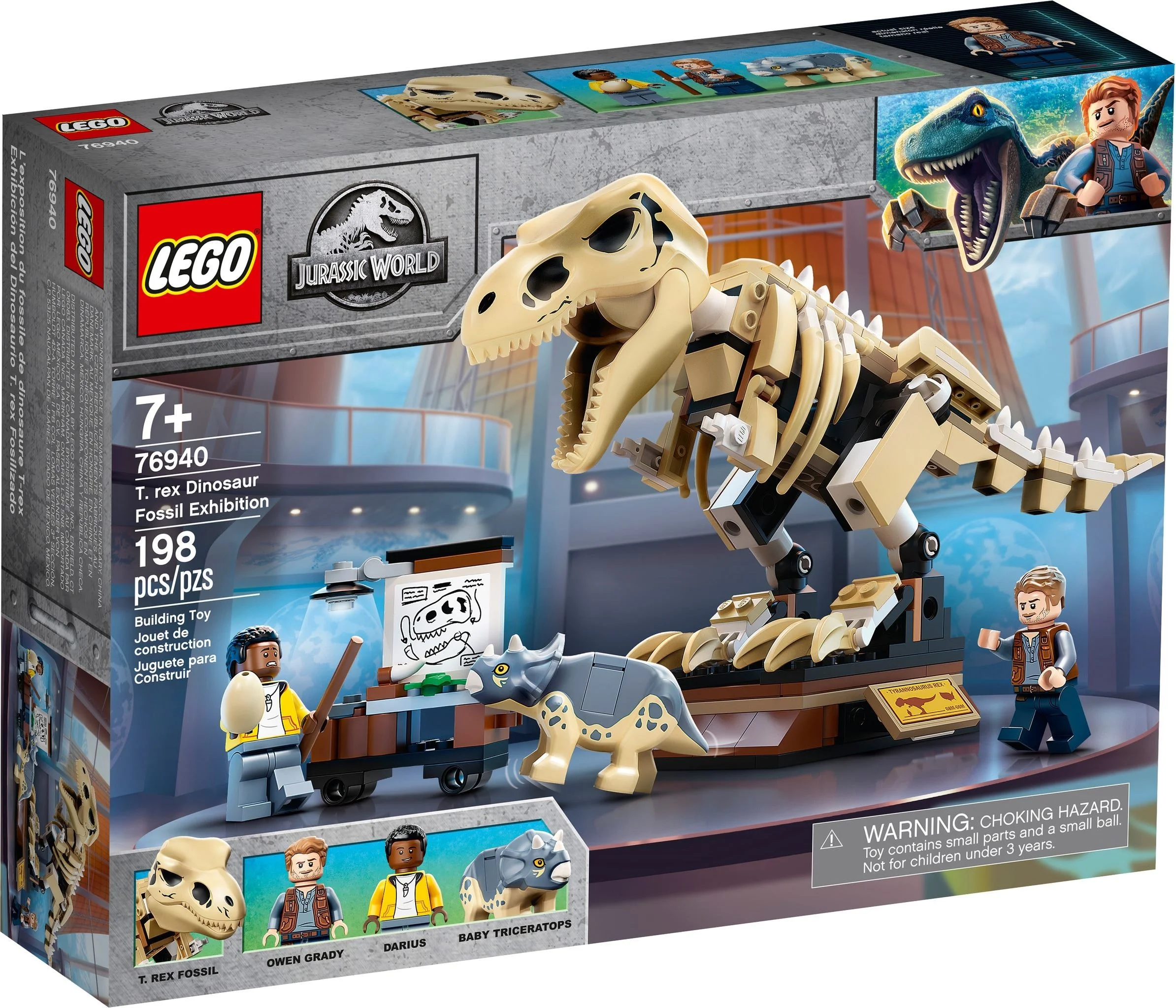 LEGO® 76940 Wystawa skamieniałości tyranozaura - zdjęcie 2