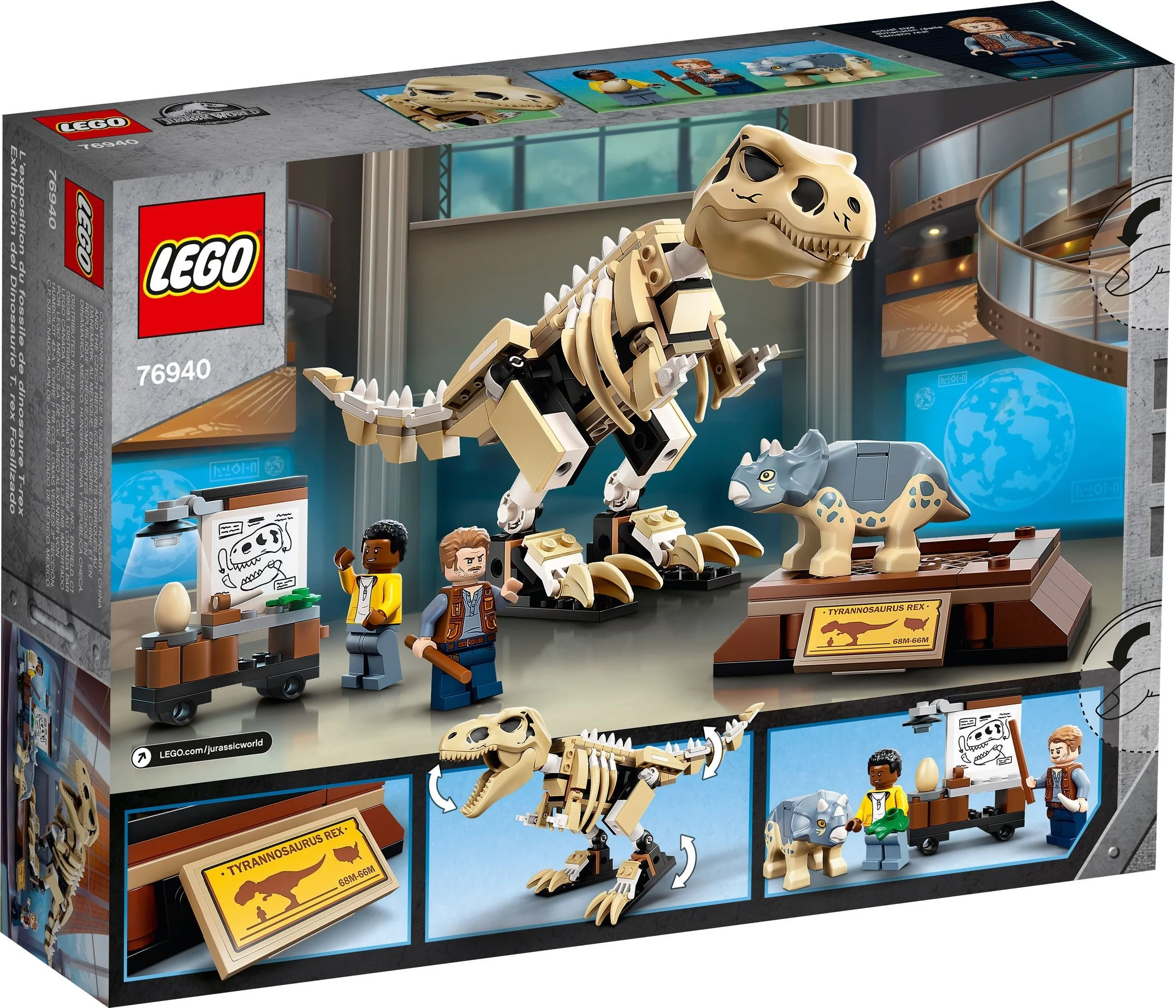 LEGO® 76940 Wystawa skamieniałości tyranozaura - zdjęcie 5
