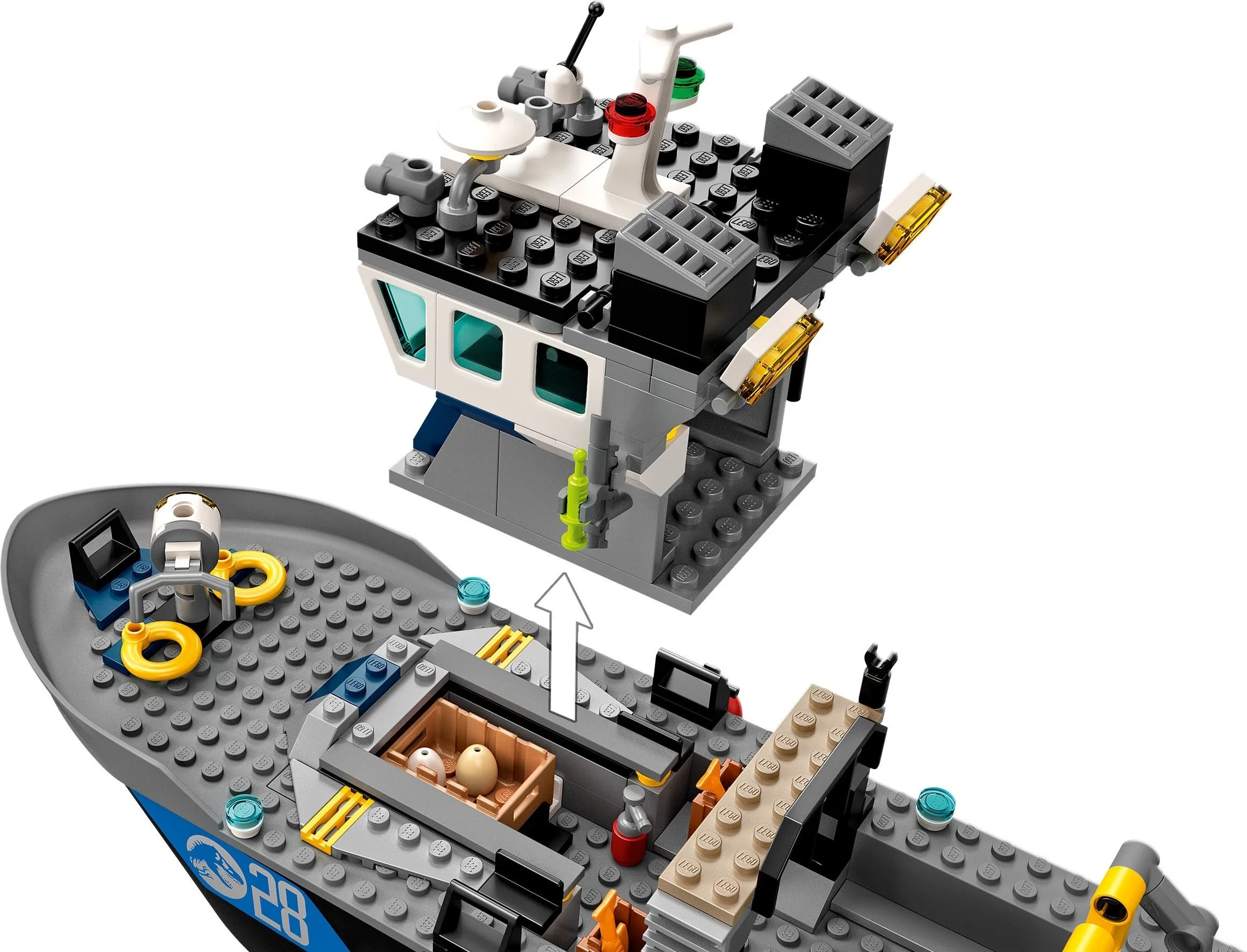 LEGO® 76942 Barionyks i ucieczka łodzią - zdjęcie 6