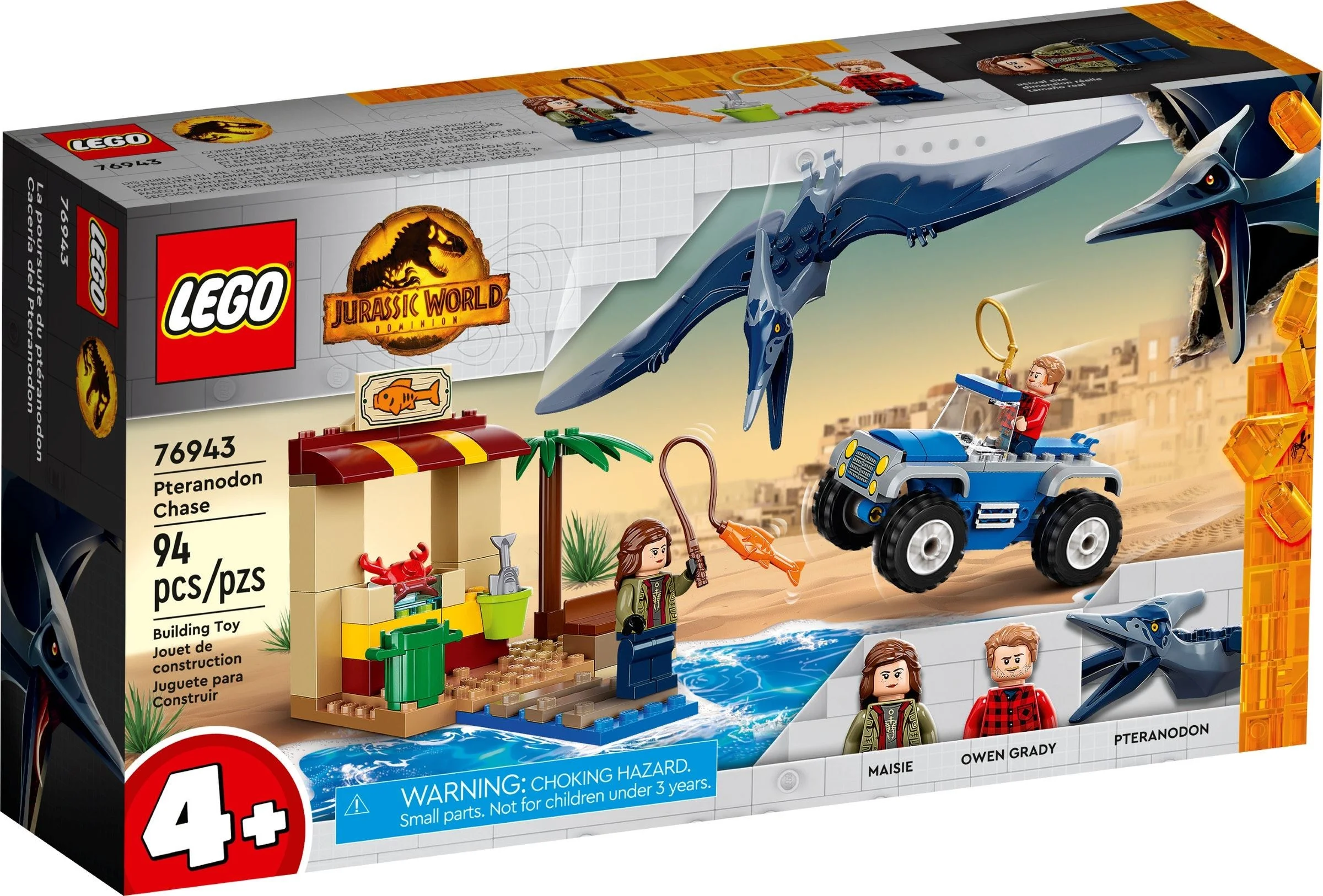 LEGO® 76943 Pościg za pteranodonem - zdjęcie 2