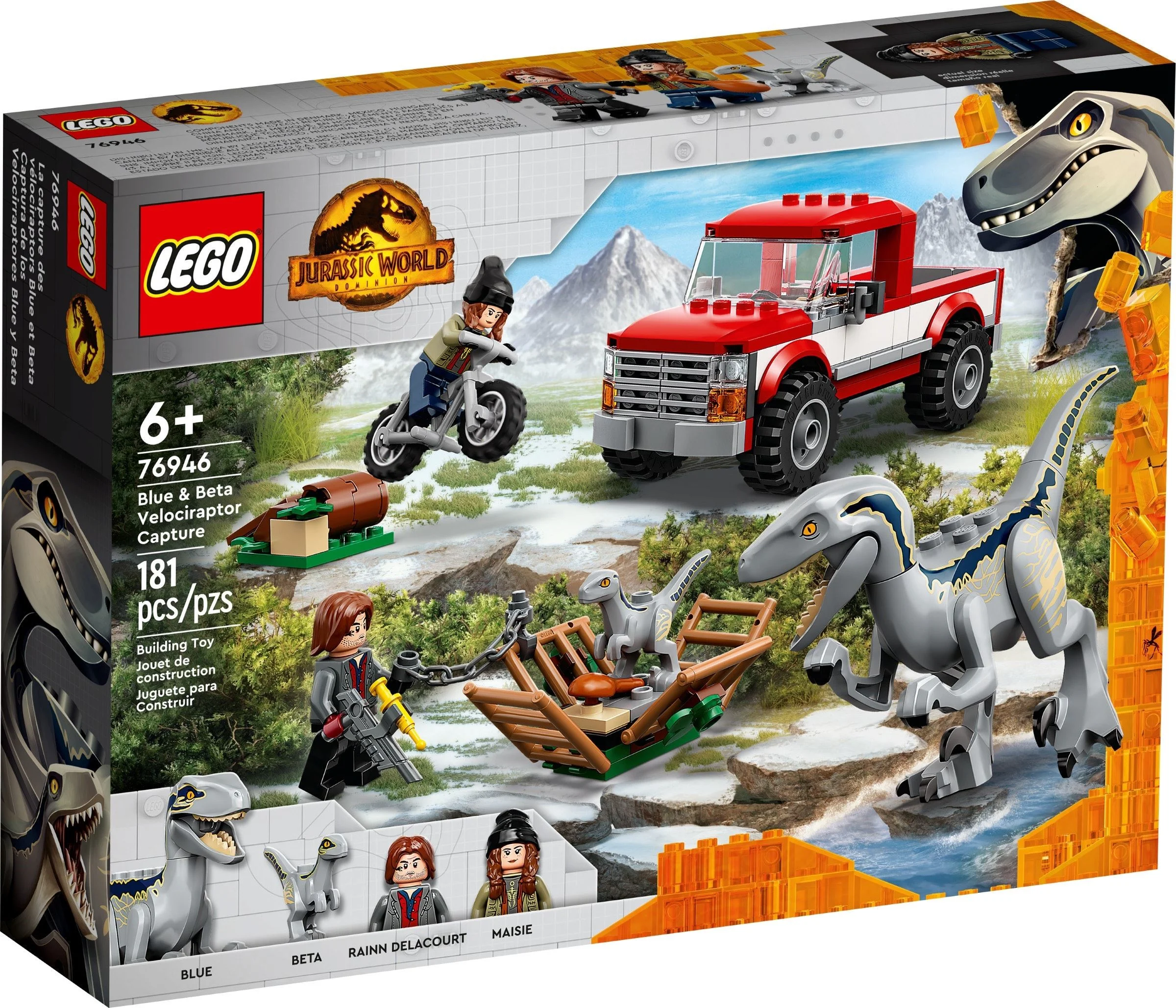 LEGO® 76946 Schwytanie welociraptorów Blue i Bety - zdjęcie 2