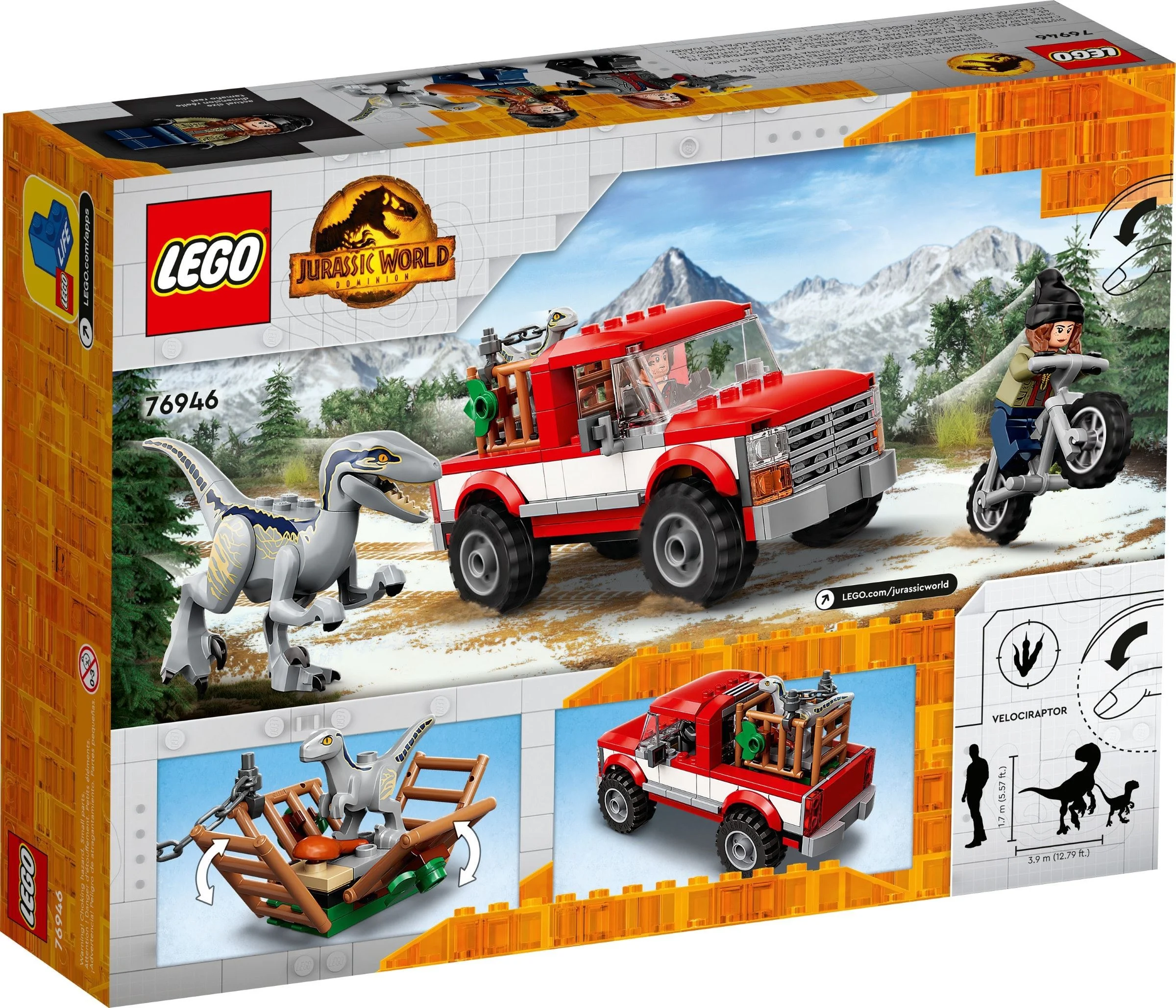LEGO® 76946 Schwytanie welociraptorów Blue i Bety - zdjęcie 8