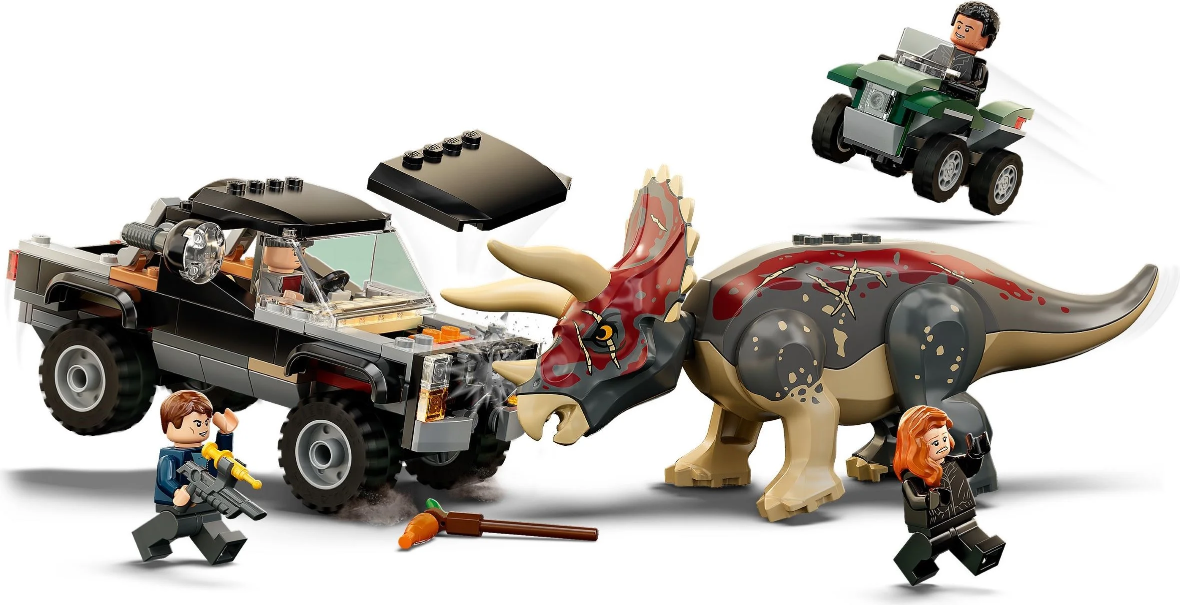 LEGO® 76950 Triceratops i Zasadzka z Pick-upem - zdjęcie 5