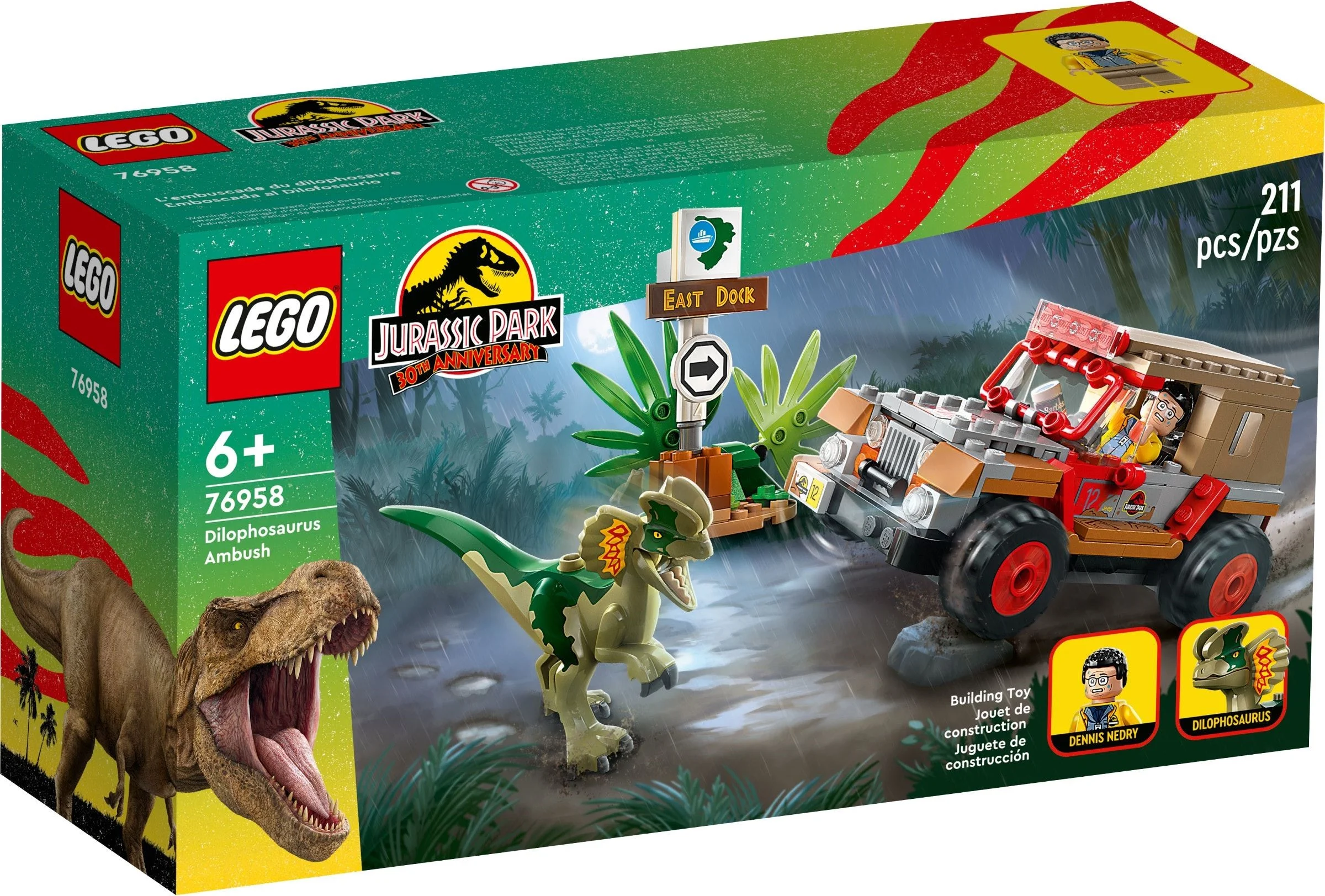 LEGO® 76958 Zasadzka na dilofozaura - zdjęcie 2