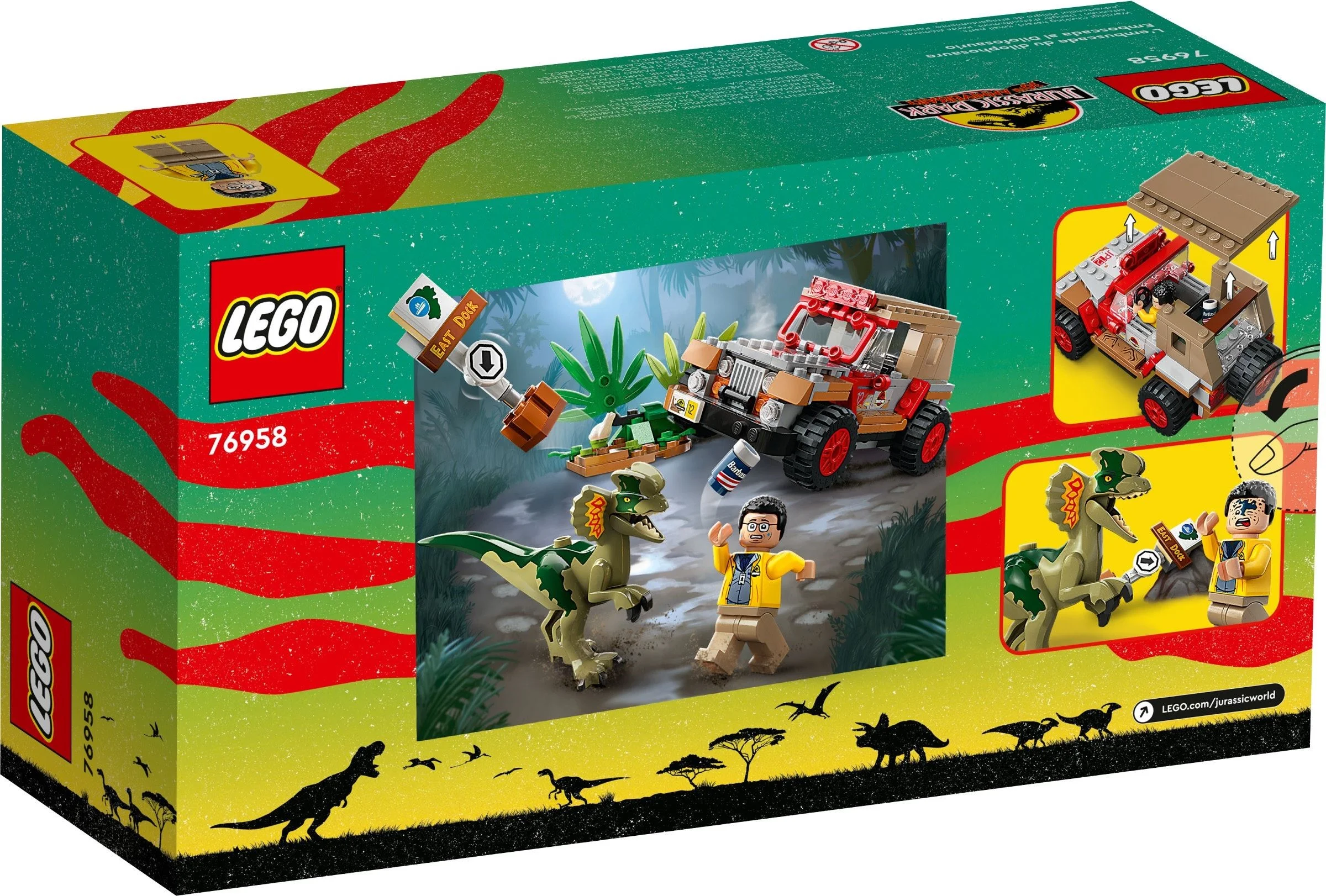 LEGO® 76958 Zasadzka na dilofozaura - zdjęcie 6