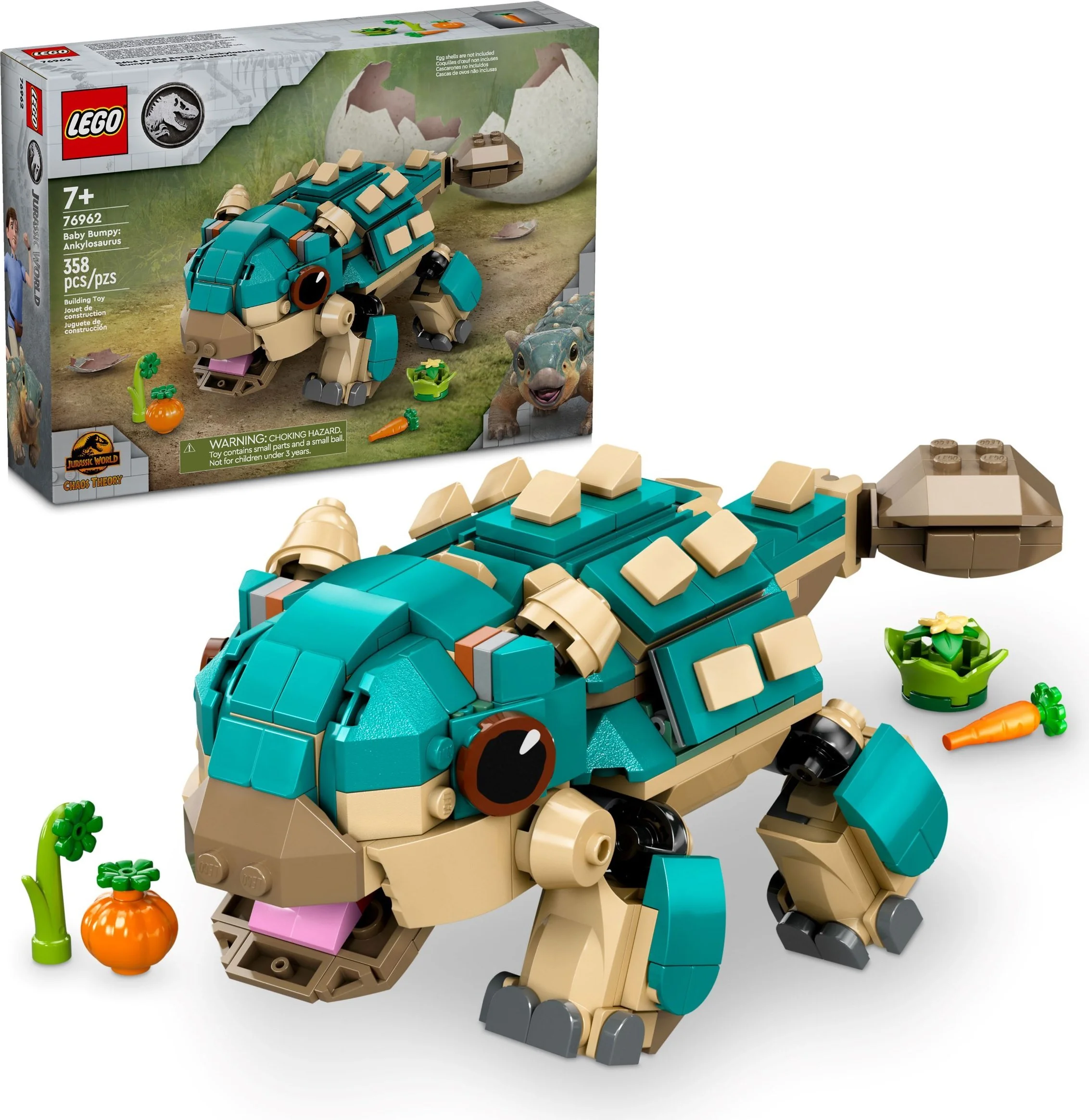 LEGO® 76962 Mały Ankylozaur Bumpy - zdjęcie 6