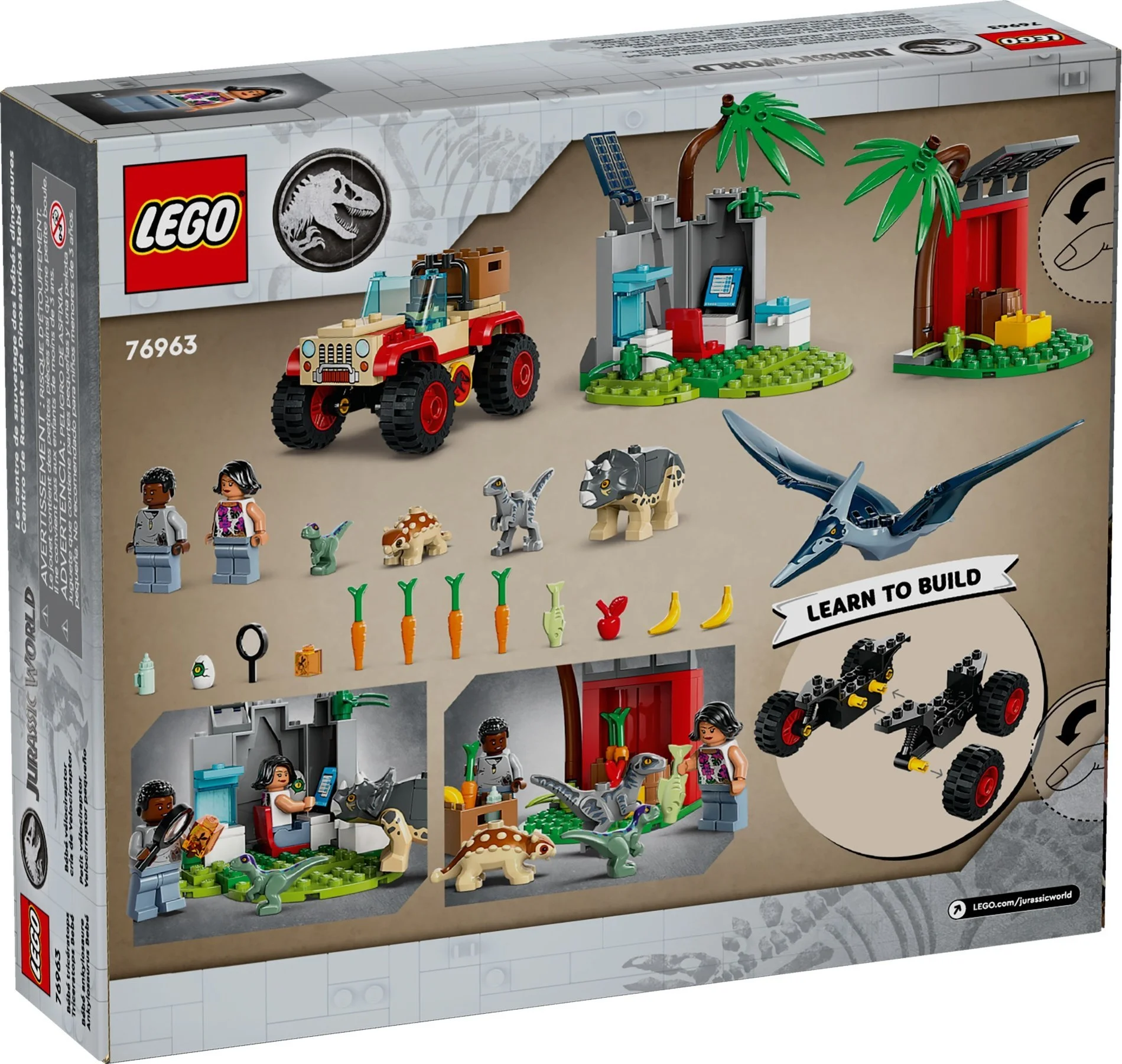 LEGO® 76963 Centrum Ratunkowe dla Małych Dinozaurów - zdjęcie 3