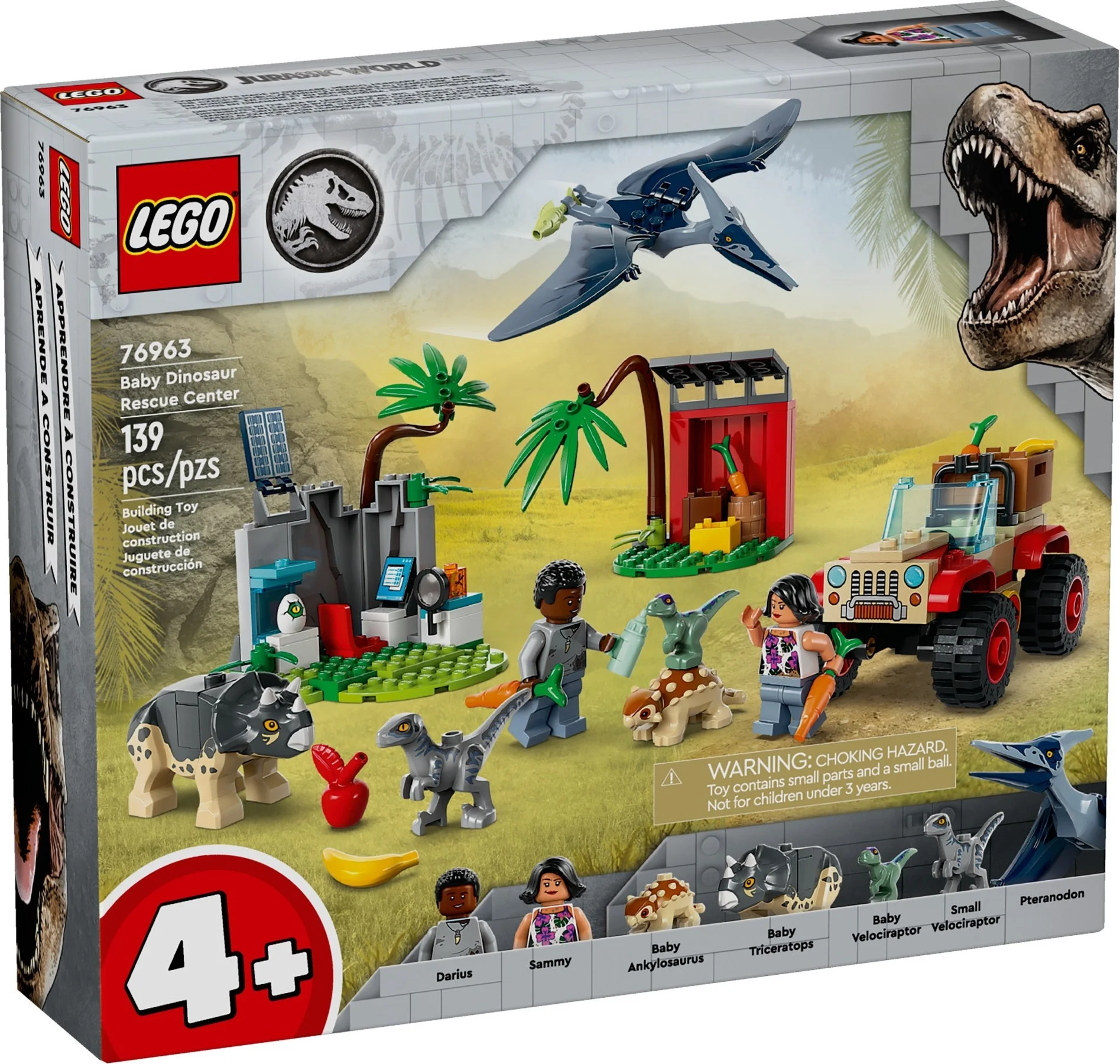 LEGO® 76963 Centrum Ratunkowe dla Małych Dinozaurów - zdjęcie 1
