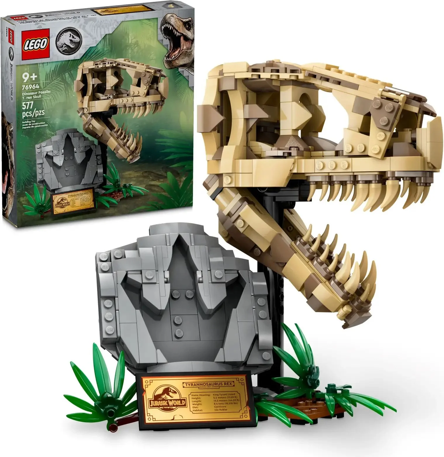 LEGO® 76964 Czaszka Tyranozaura Szkielety Dinozaurów - zdjęcie 1