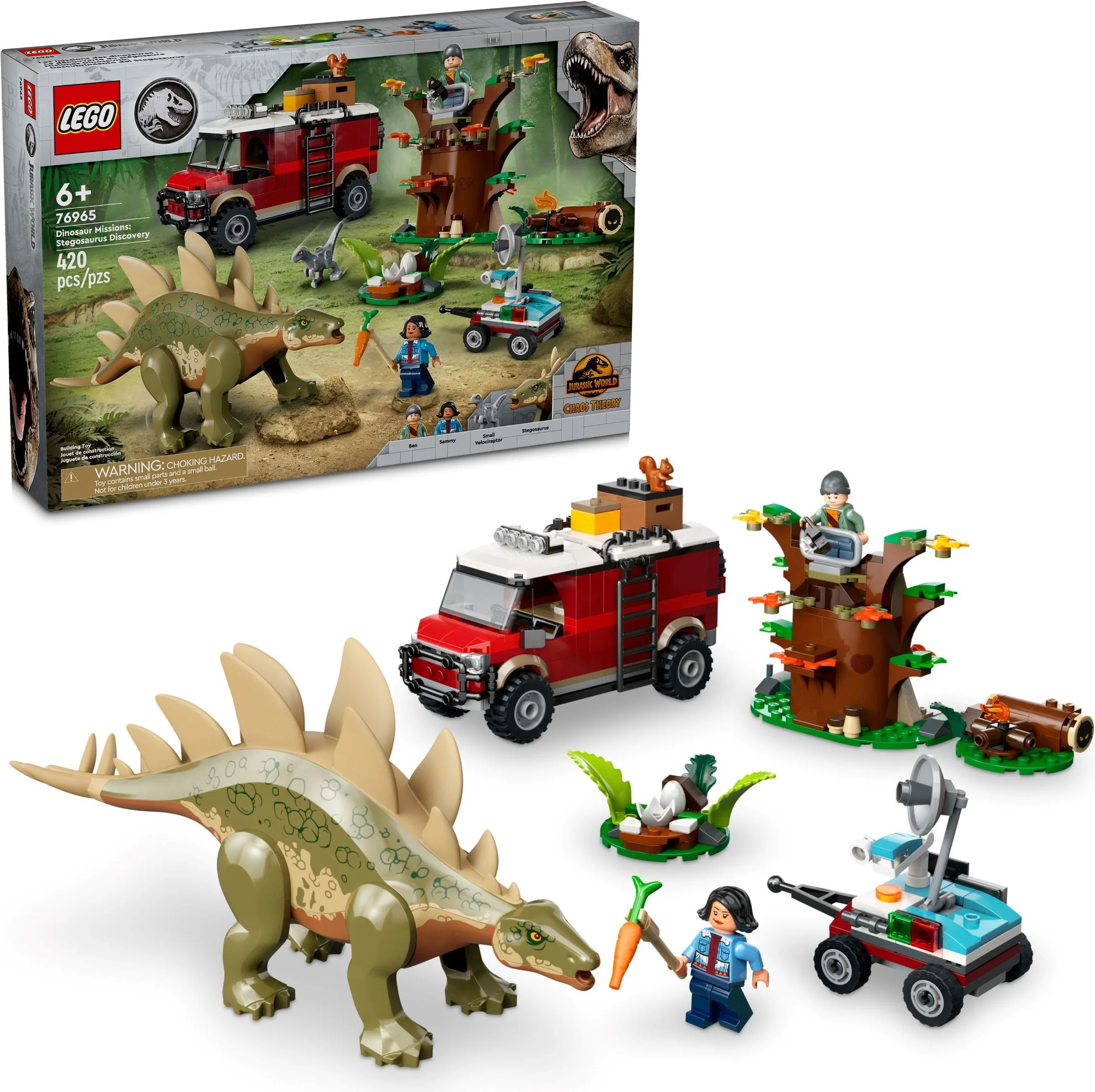 LEGO® 76965 Dinomisje: Odkrycie Stegozaura - zdjęcie 8