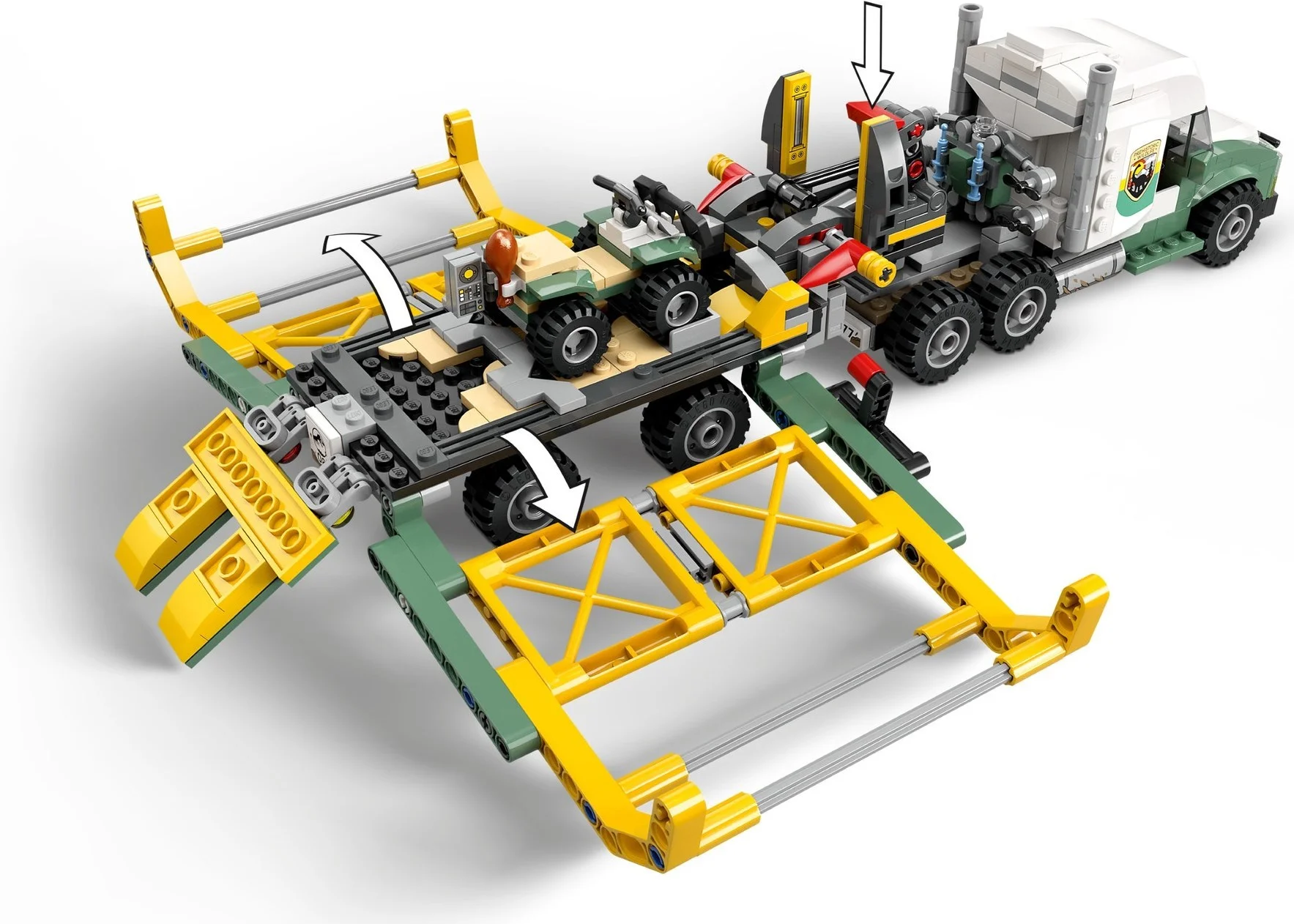 LEGO® 76966 LEGO Jurassic World Dinomisje: ciężarówka do transportu allozaura - zdjęcie 3