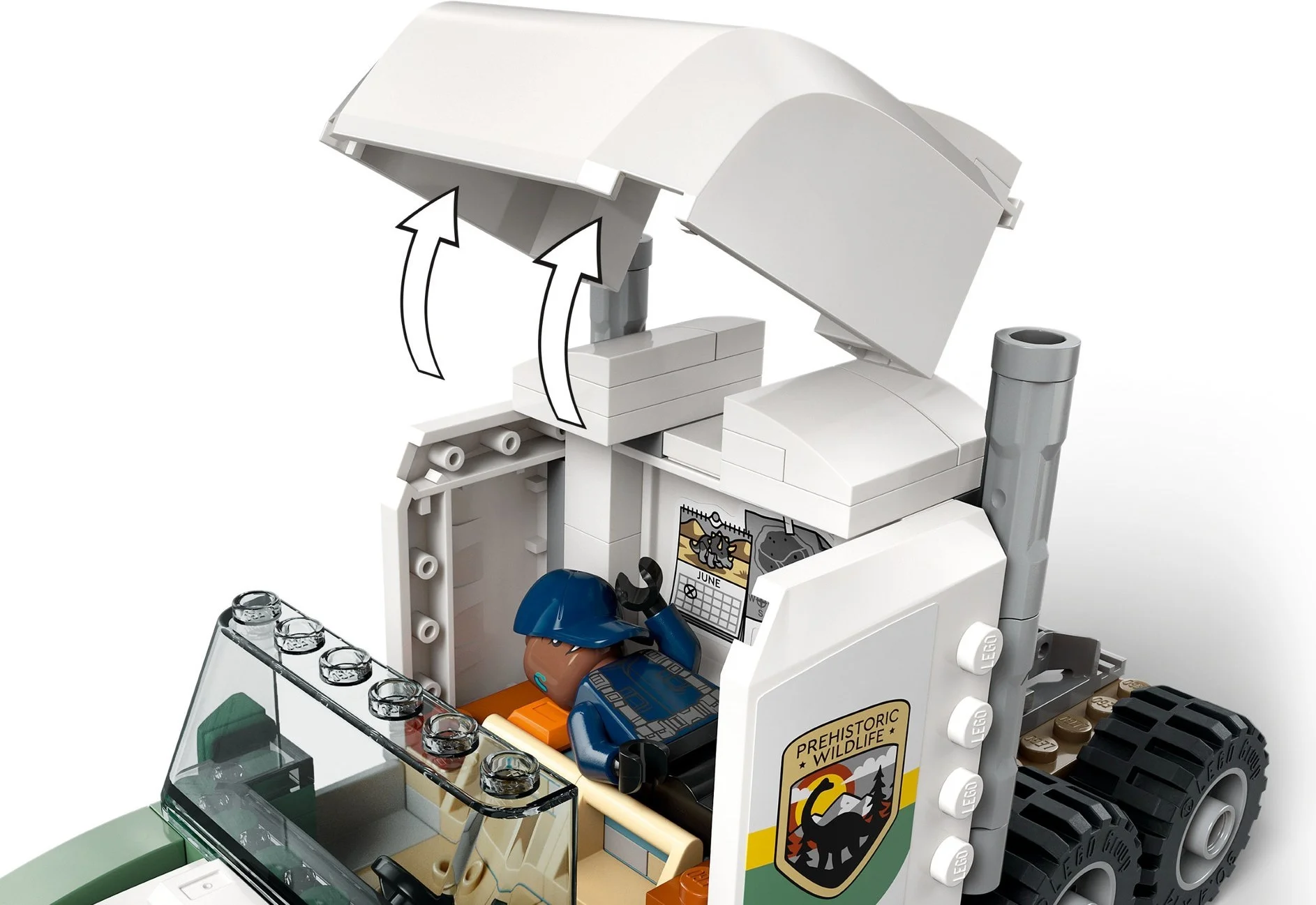 LEGO® 76966 LEGO Jurassic World Dinomisje: ciężarówka do transportu allozaura - zdjęcie 4