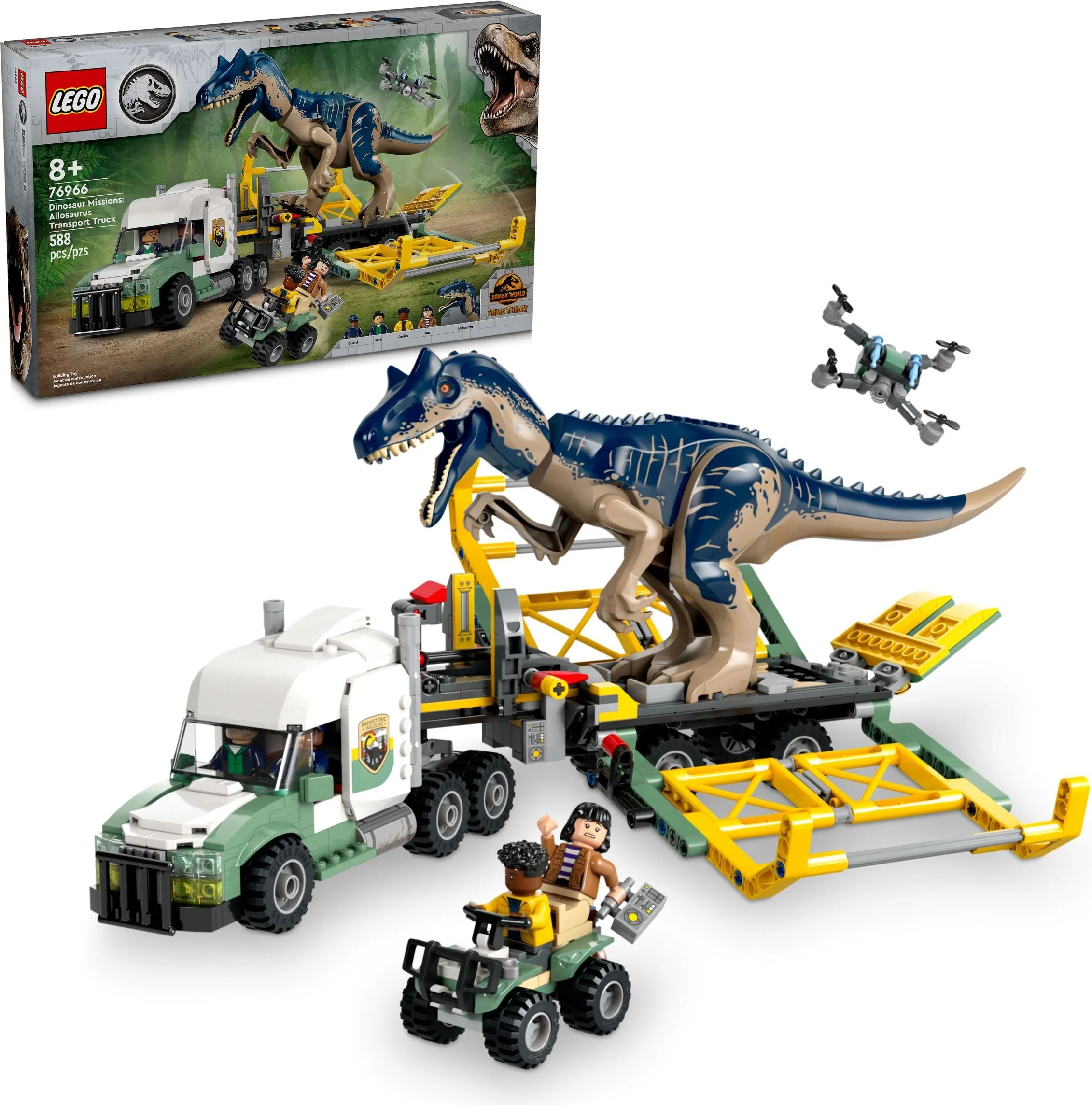 LEGO® 76966 LEGO Jurassic World Dinomisje: ciężarówka do transportu allozaura - zdjęcie 7