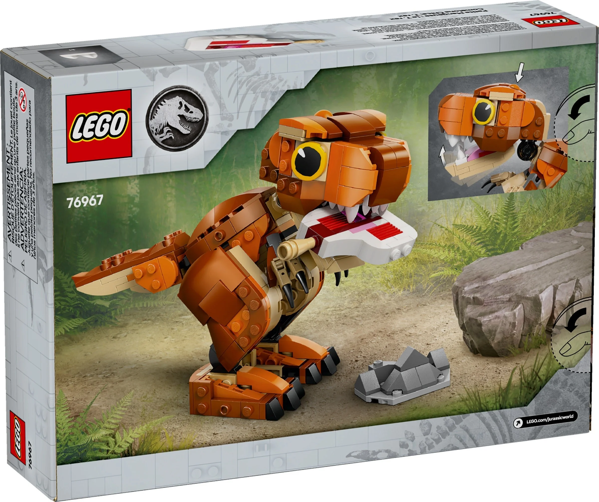 LEGO® 76967 Tyranozaur Mały - zdjęcie 2