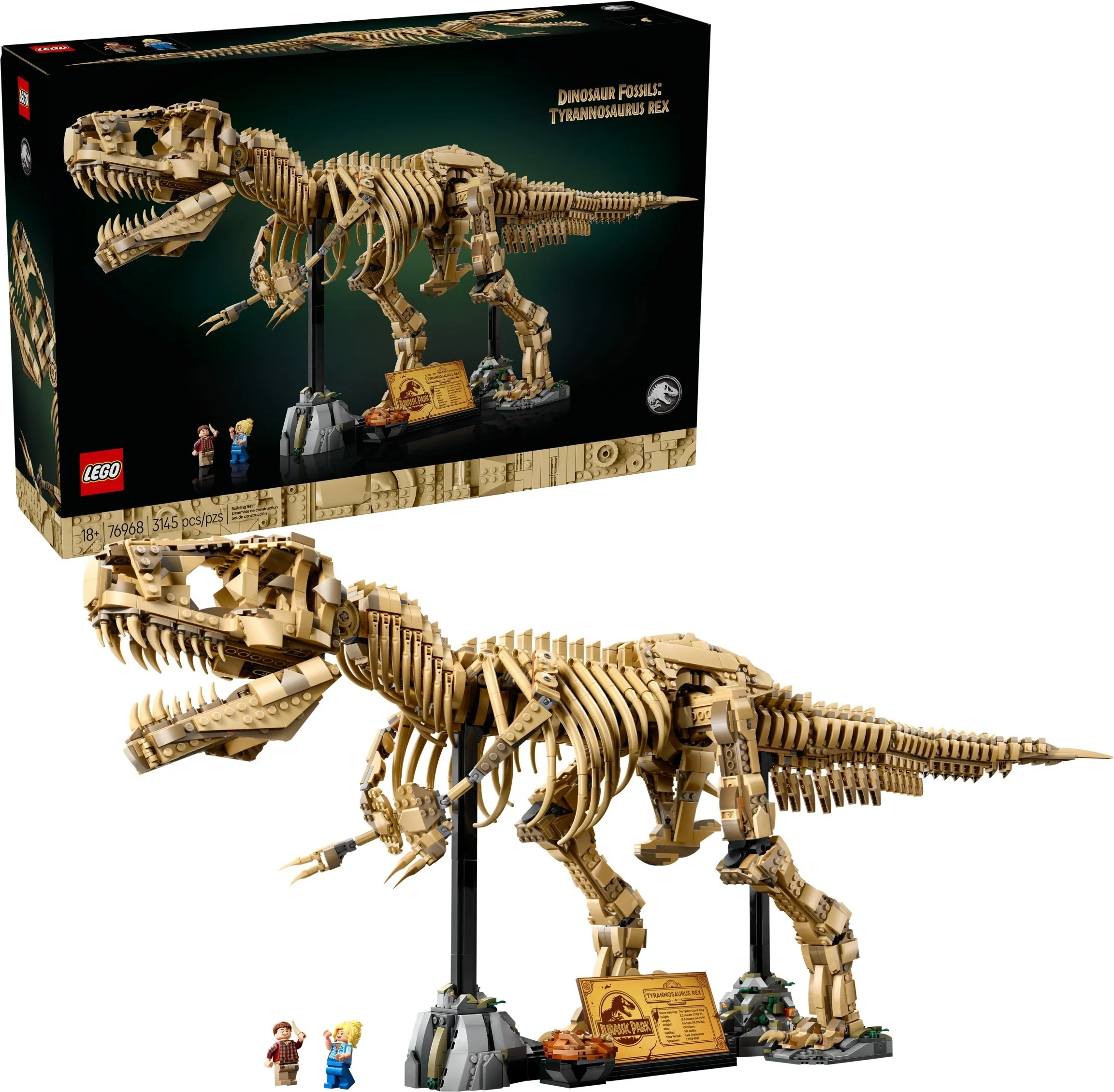LEGO® 76968 Szkielety dinozaurów: tyranozaur - zdjęcie 6
