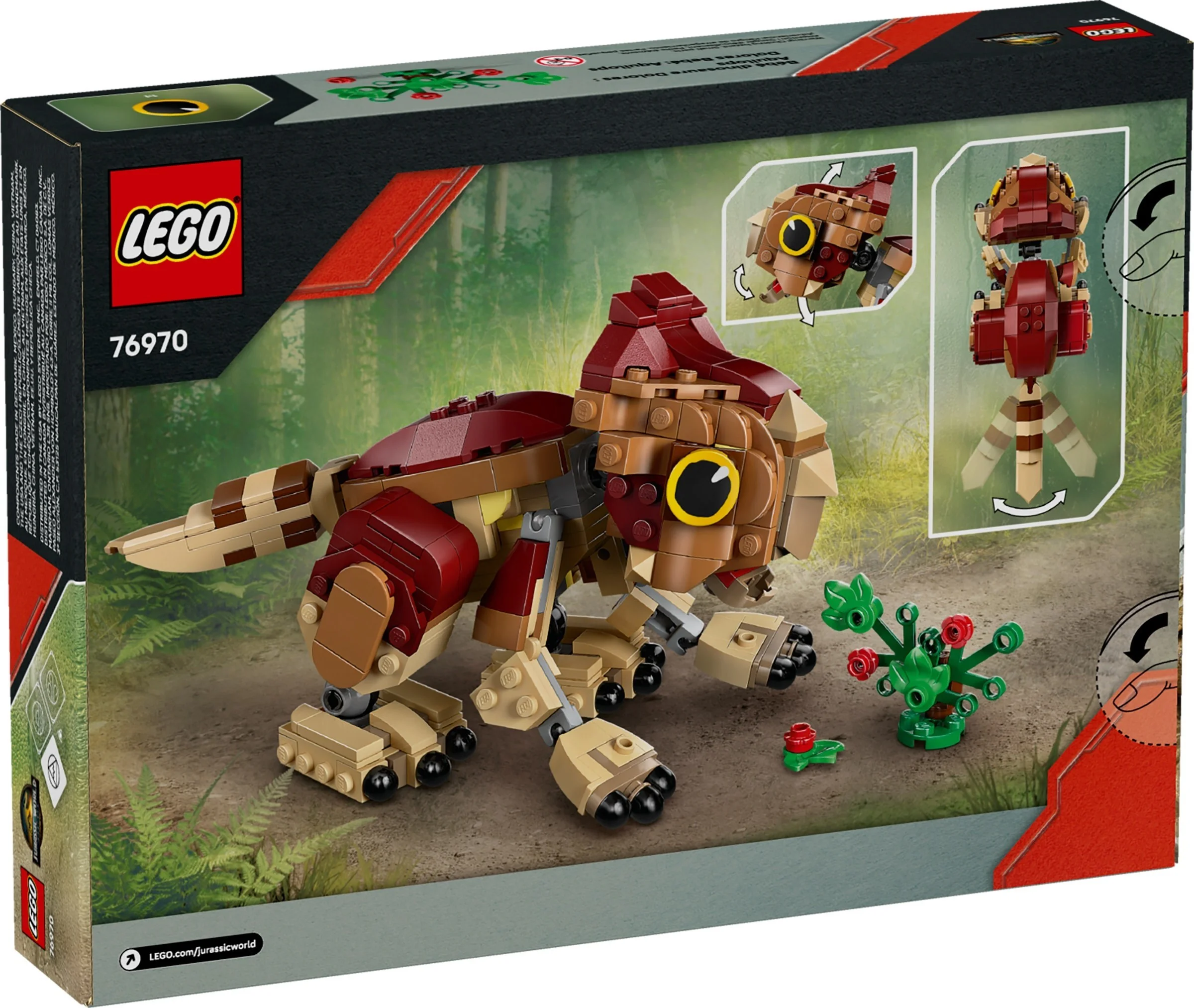 LEGO® 76970 Mały dinozaur Dolores: aquilops - zdjęcie 4