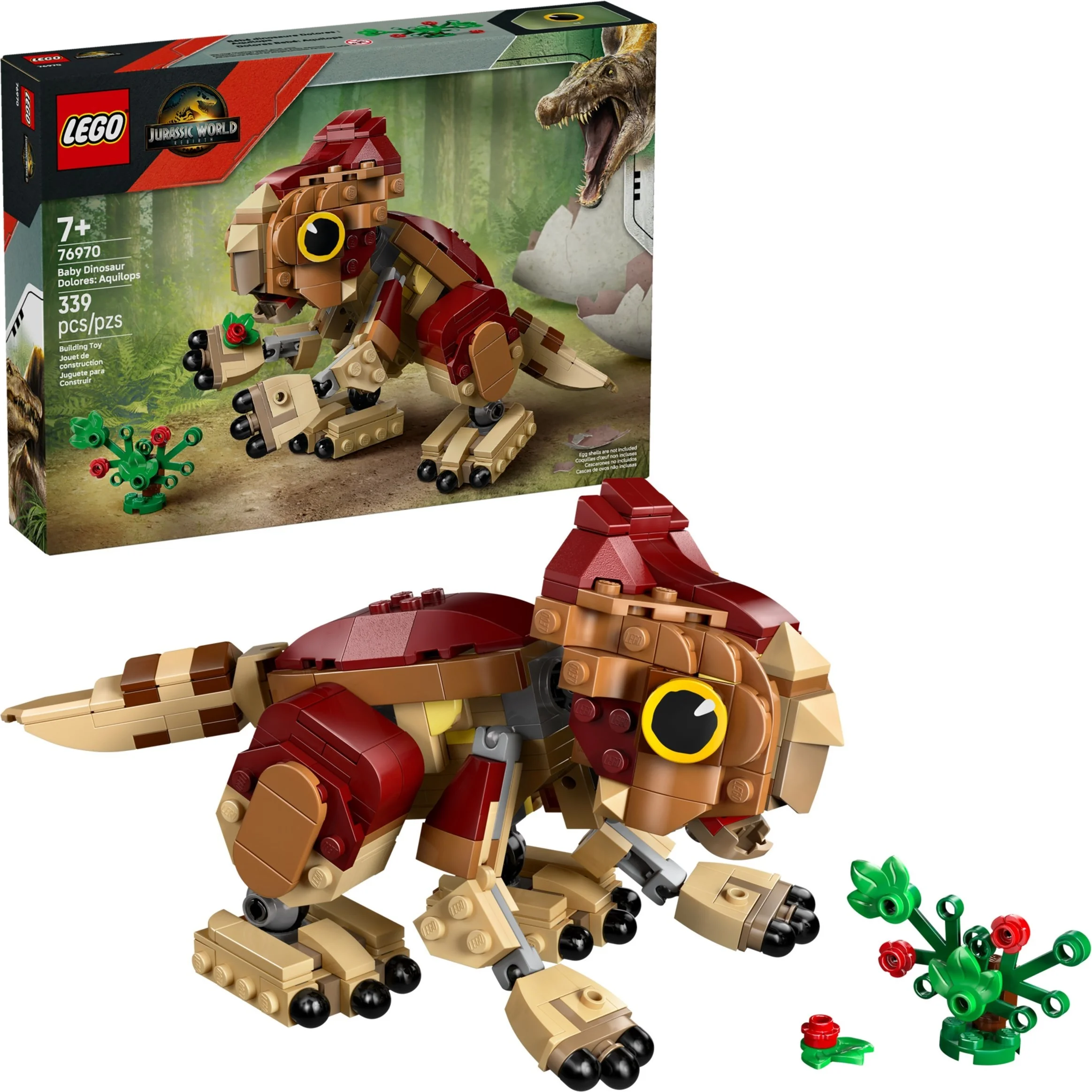 LEGO® 76970 Mały dinozaur Dolores: aquilops - zdjęcie 5