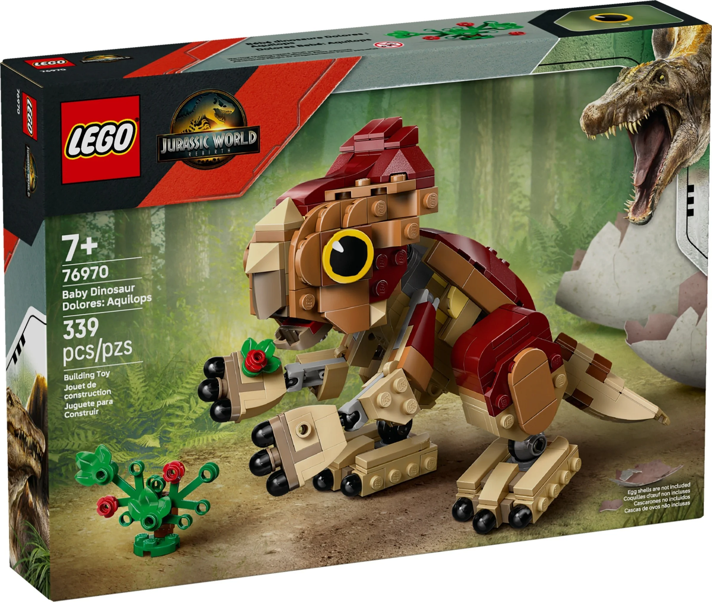 LEGO® 76970 Mały dinozaur Dolores: aquilops - zdjęcie 1