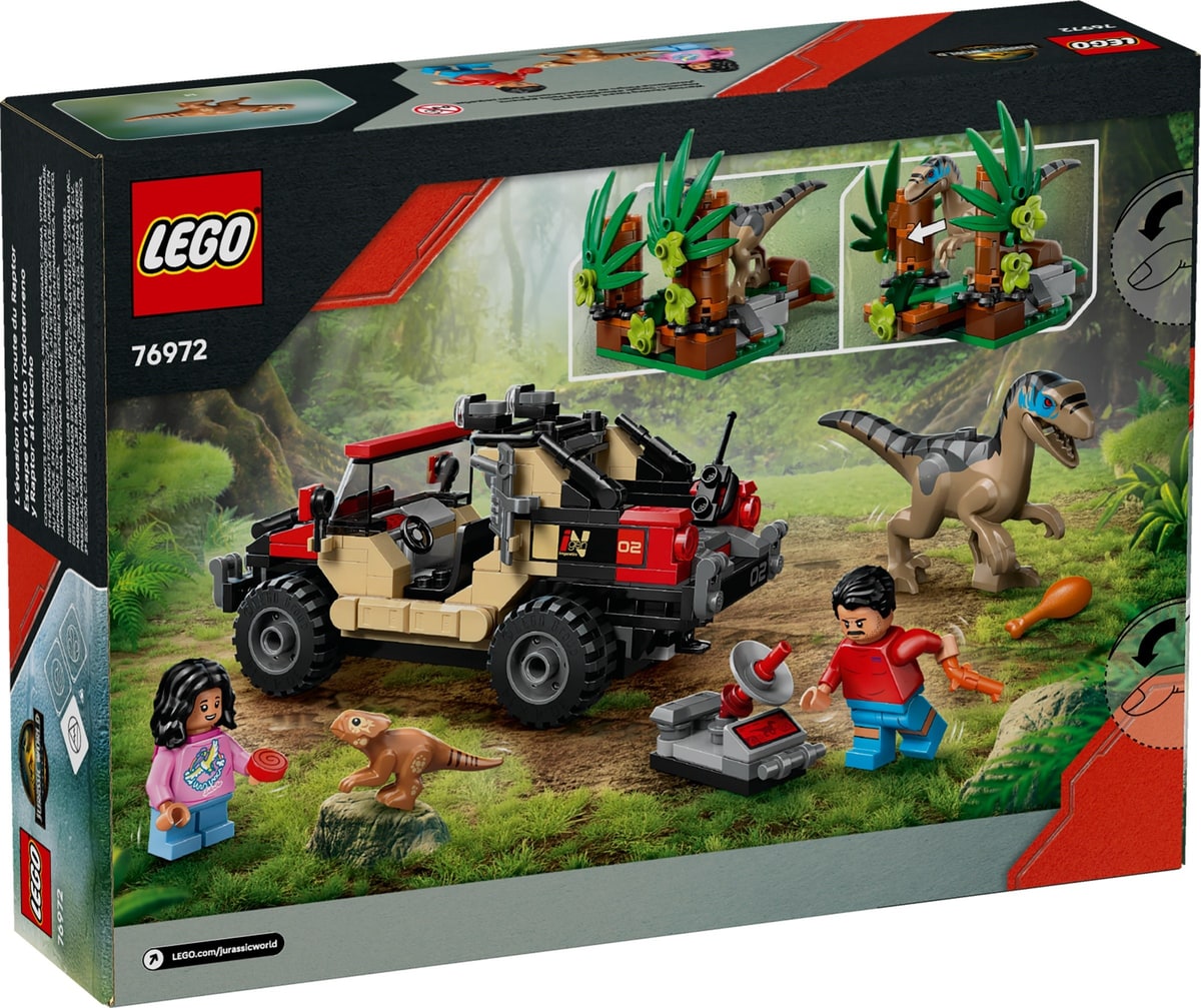 LEGO® 76972 Ucieczka terenówką przed raptorem - zdjęcie 6