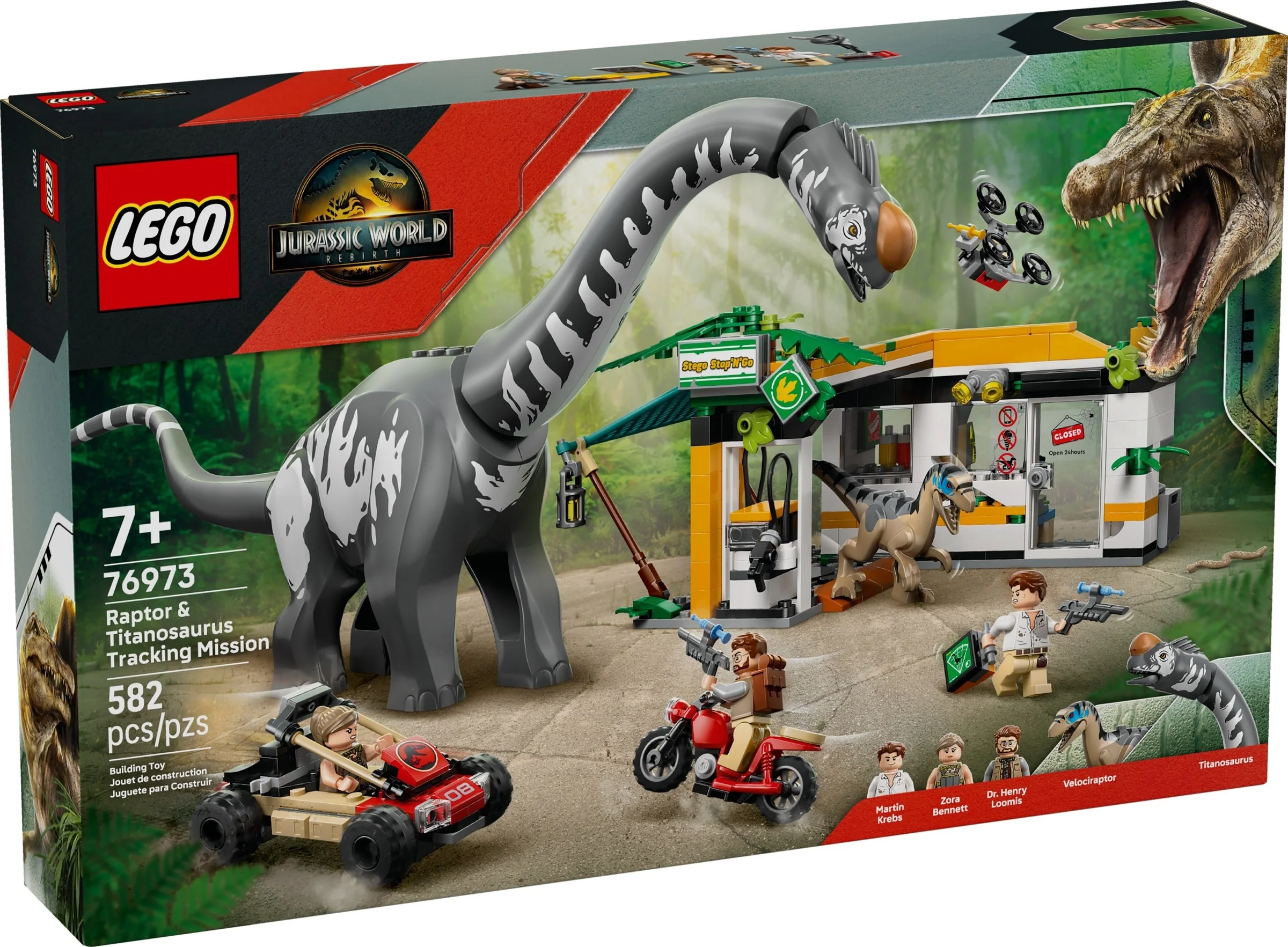 LEGO® 76973 Na tropie tytanozaura i raptora - zdjęcie 2