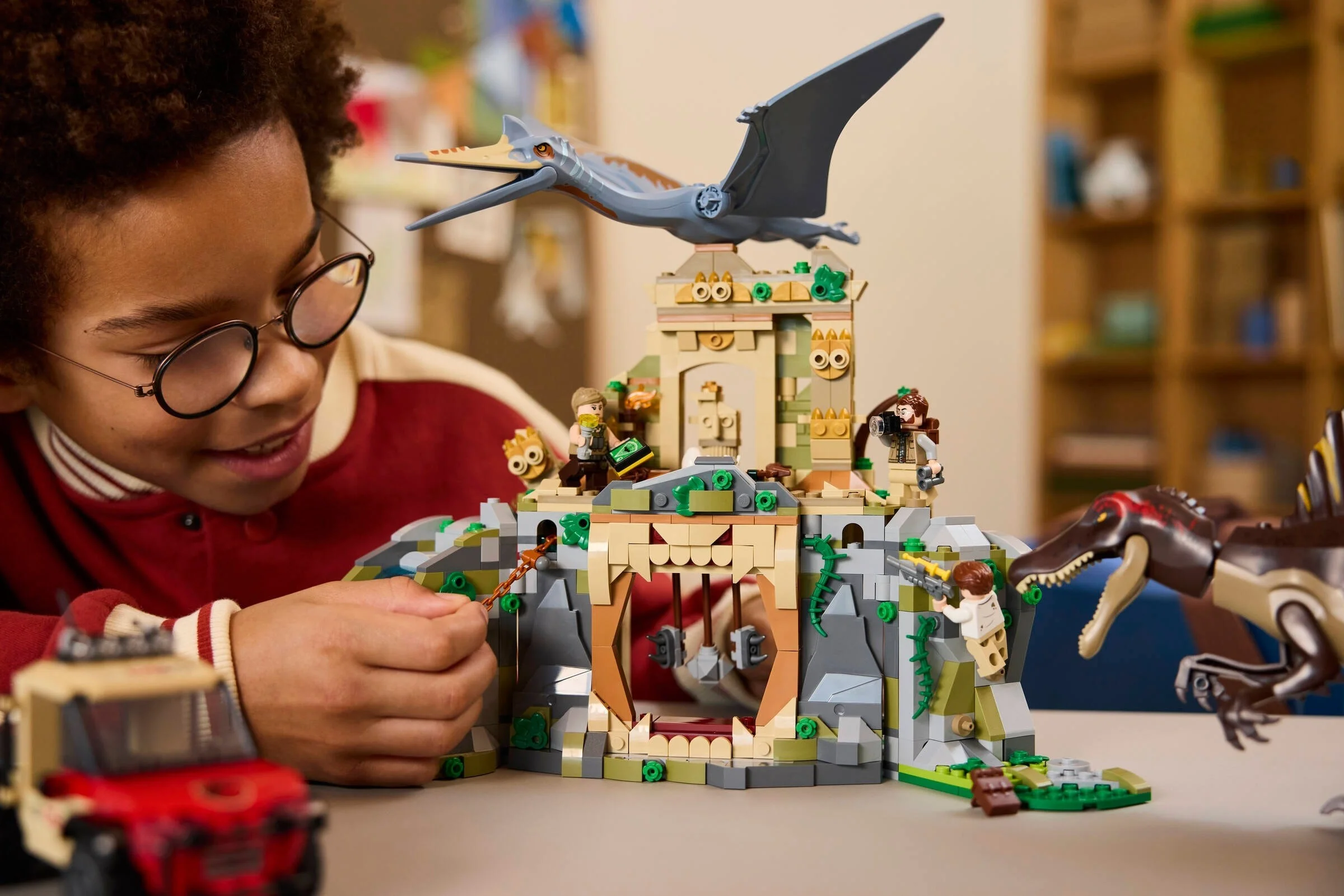 LEGO® 76976 Powietrzna misja z kecalkoatlem i spinozaurem - zdjęcie 4