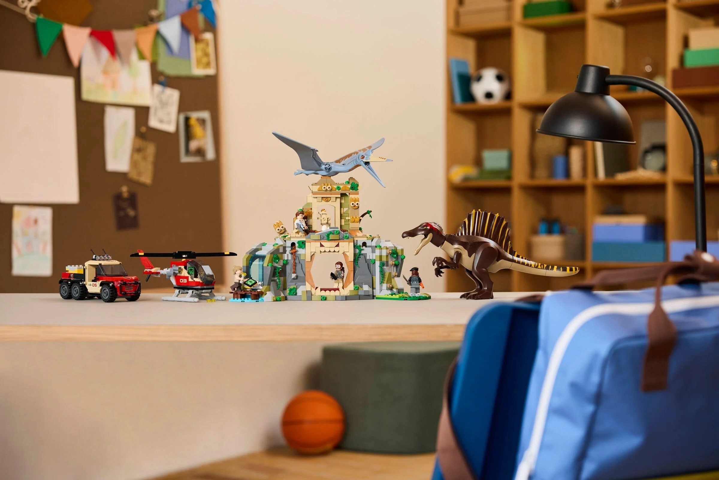 LEGO® 76976 Powietrzna misja z kecalkoatlem i spinozaurem - zdjęcie 6