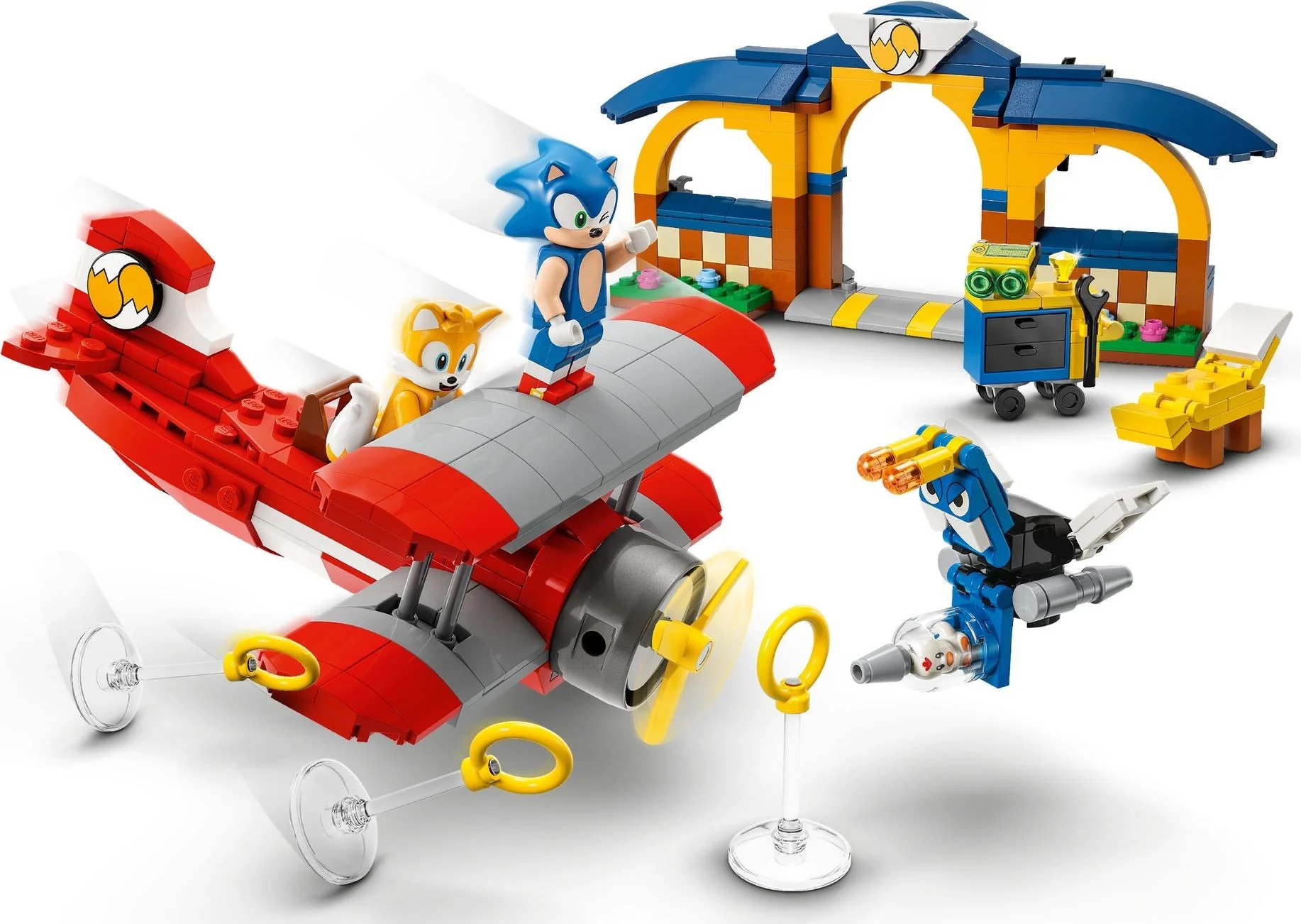 LEGO® 76991 Tails z warsztatem i samolot Tornado - zdjęcie 3