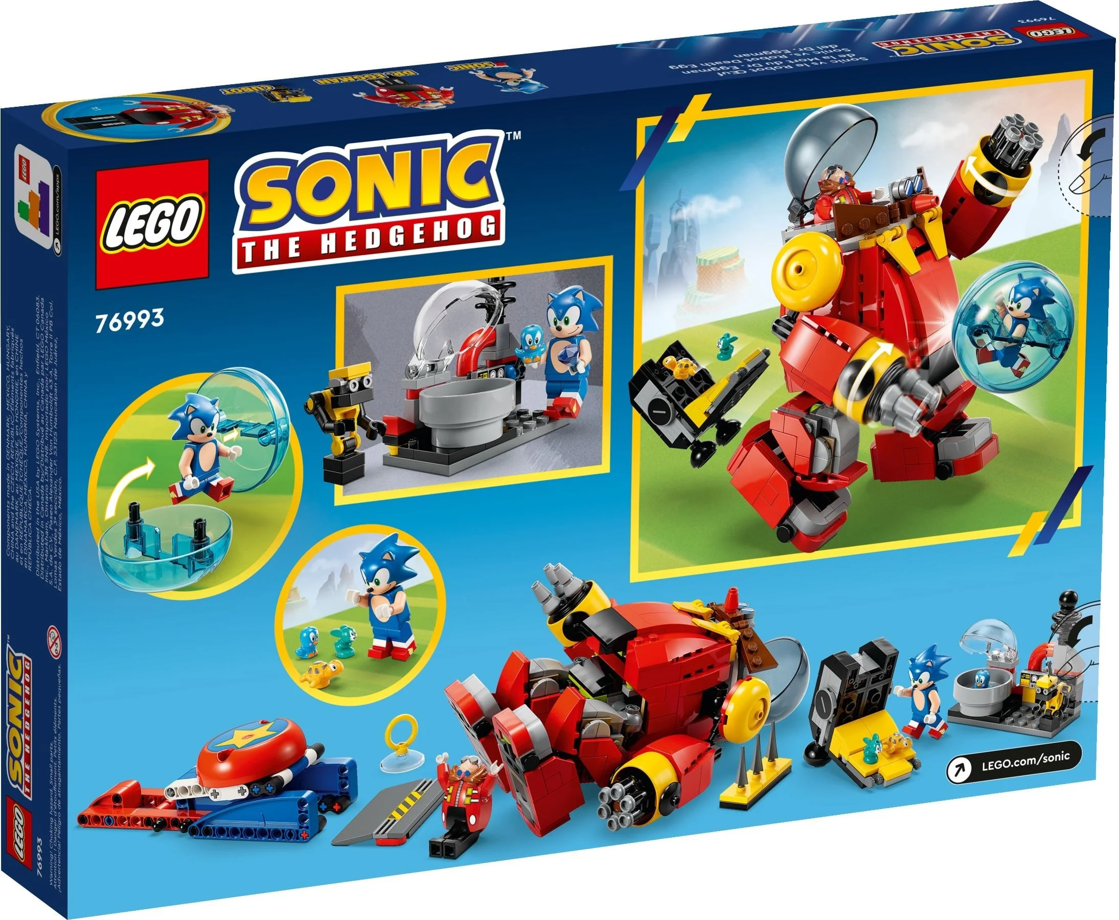 LEGO® 76993 Sonic kontra dr. Eggman i robot Death Egg - zdjęcie 8
