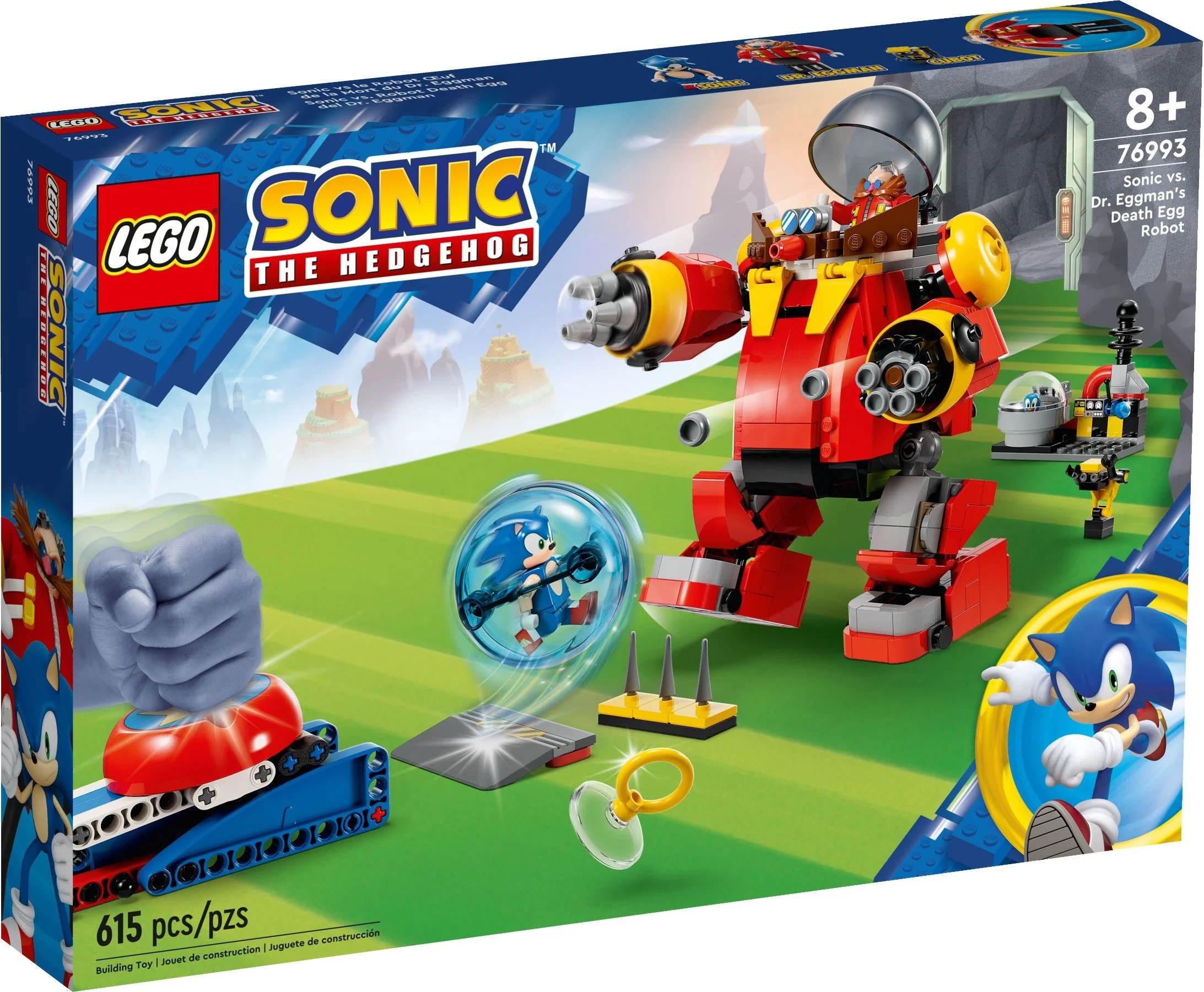 LEGO® 76993 Sonic kontra dr. Eggman i robot Death Egg - zdjęcie 1