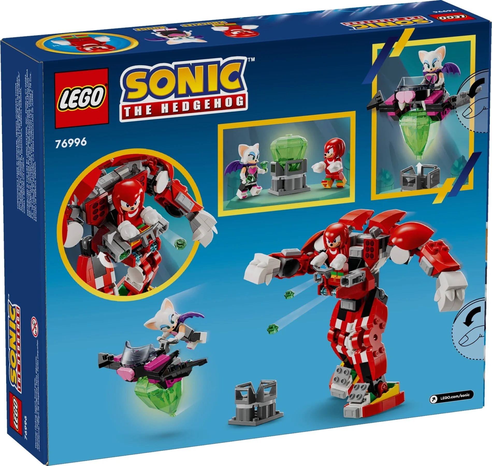 LEGO® 76996 Sonic Knuckles i Mech-strażnik - zdjęcie 5