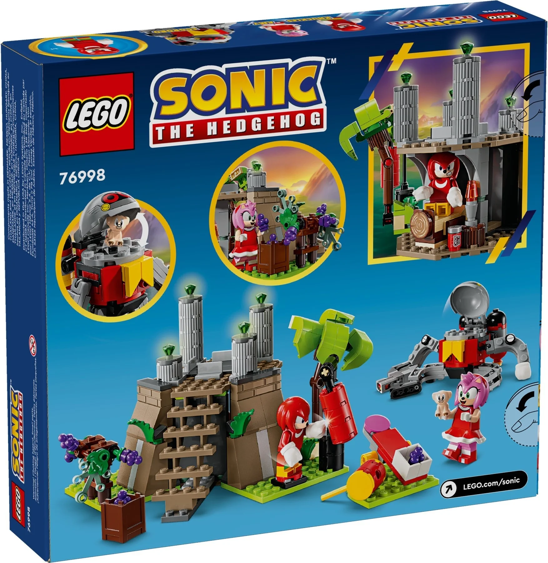 LEGO® 76998 The Hedgehog Knuckles i świątynia Master Emerald - zdjęcie 2