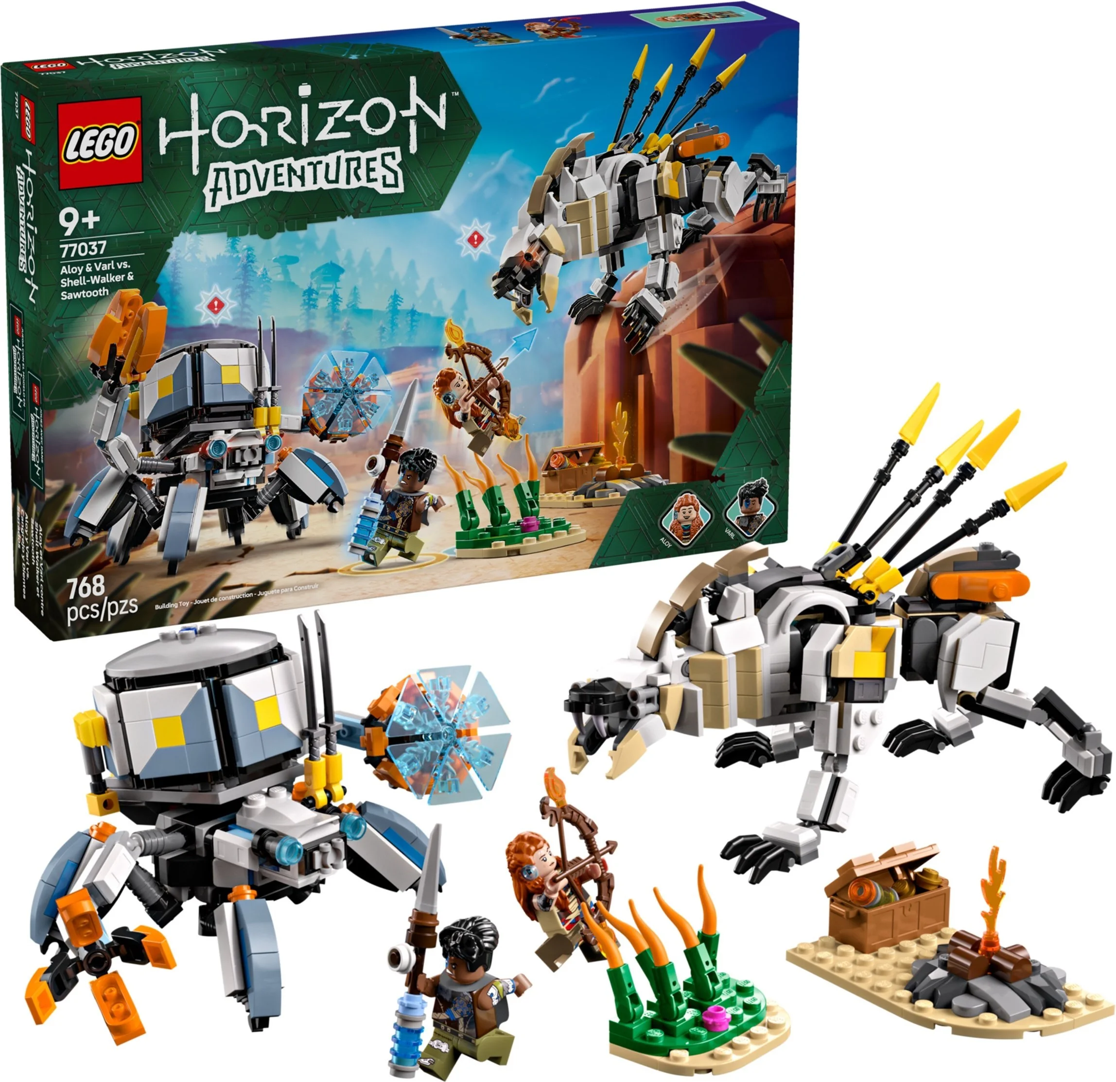 LEGO® 77037 Aloy i Varl kontra krabołaz i piłoząb - zdjęcie 3