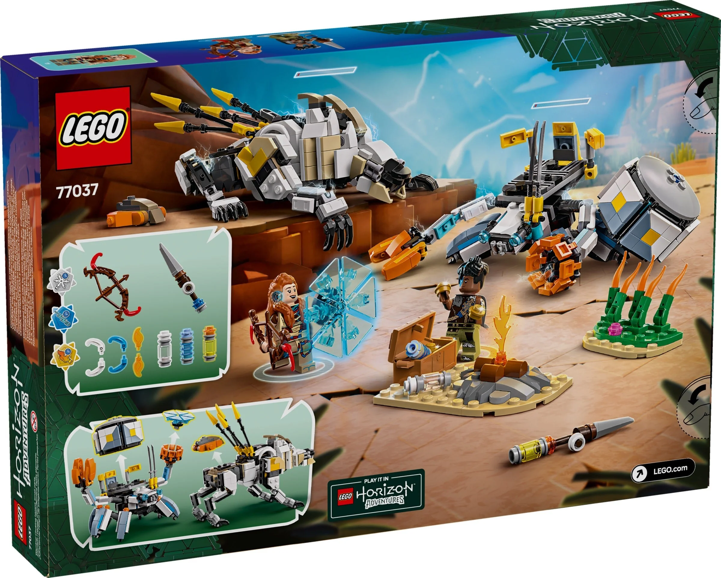 LEGO® 77037 Aloy i Varl kontra krabołaz i piłoząb - zdjęcie 1