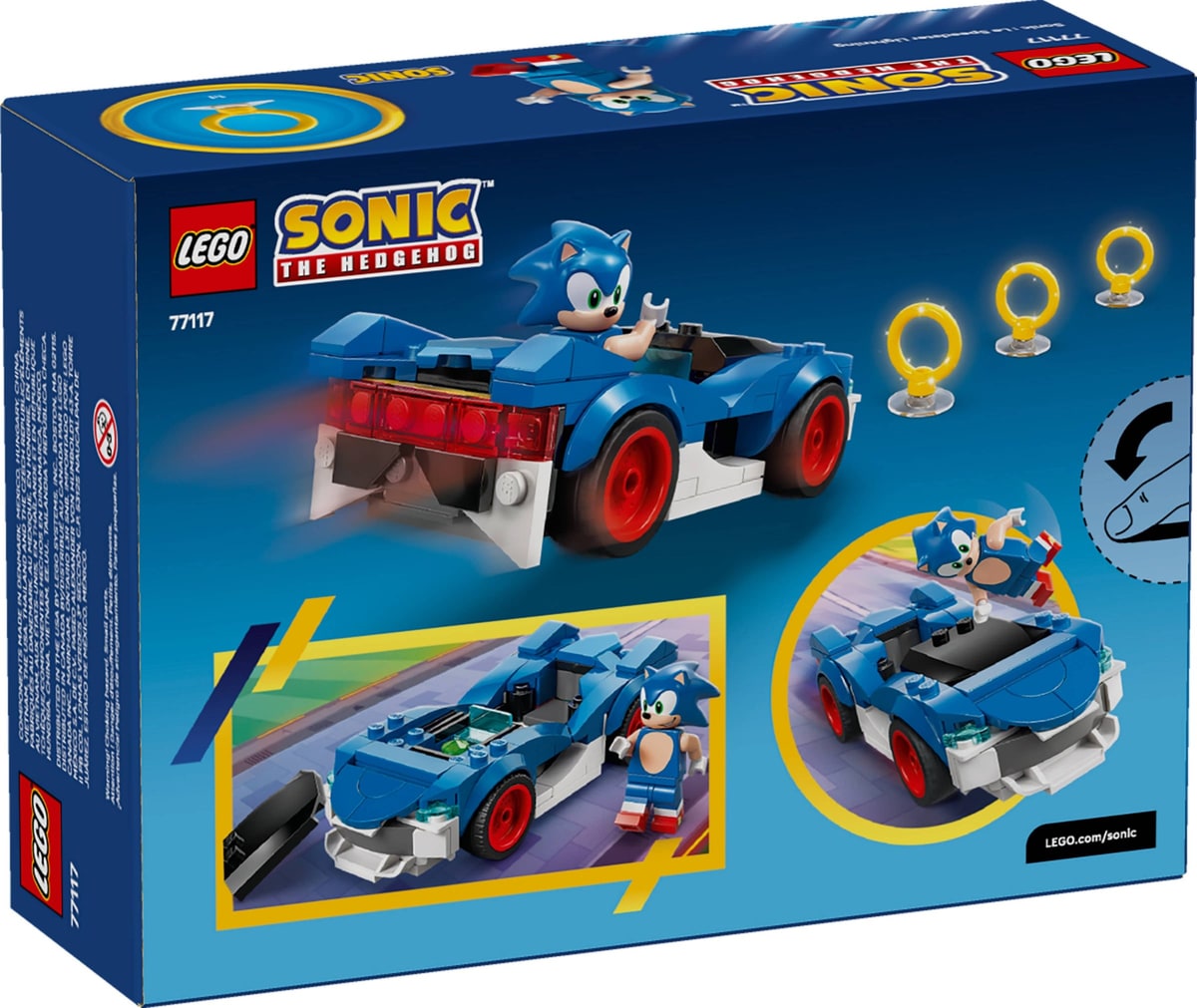 LEGO® 77117 Klocki Lego Sonic Sonic: Speedster Lightning - zdjęcie 4