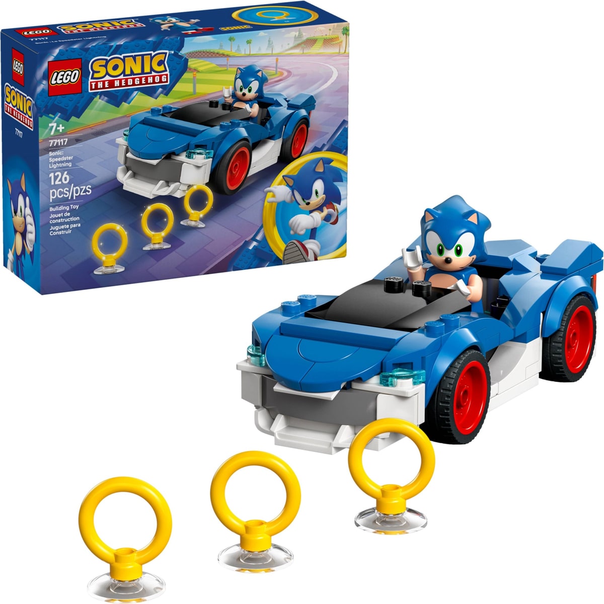 LEGO® 77117 Klocki Lego Sonic Sonic: Speedster Lightning - zdjęcie 6