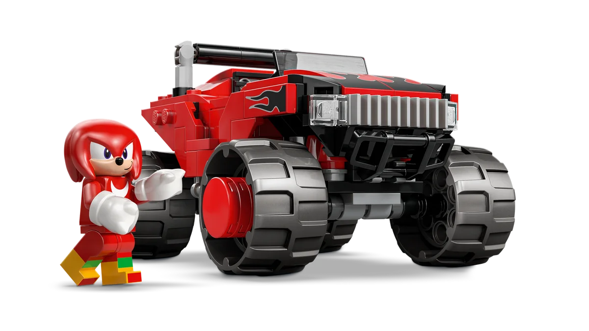 LEGO® 77118 LEGO Sonic the Hedgehog Silver w samochodzie kontra Knuckles w monster trucku - zdjęcie 6