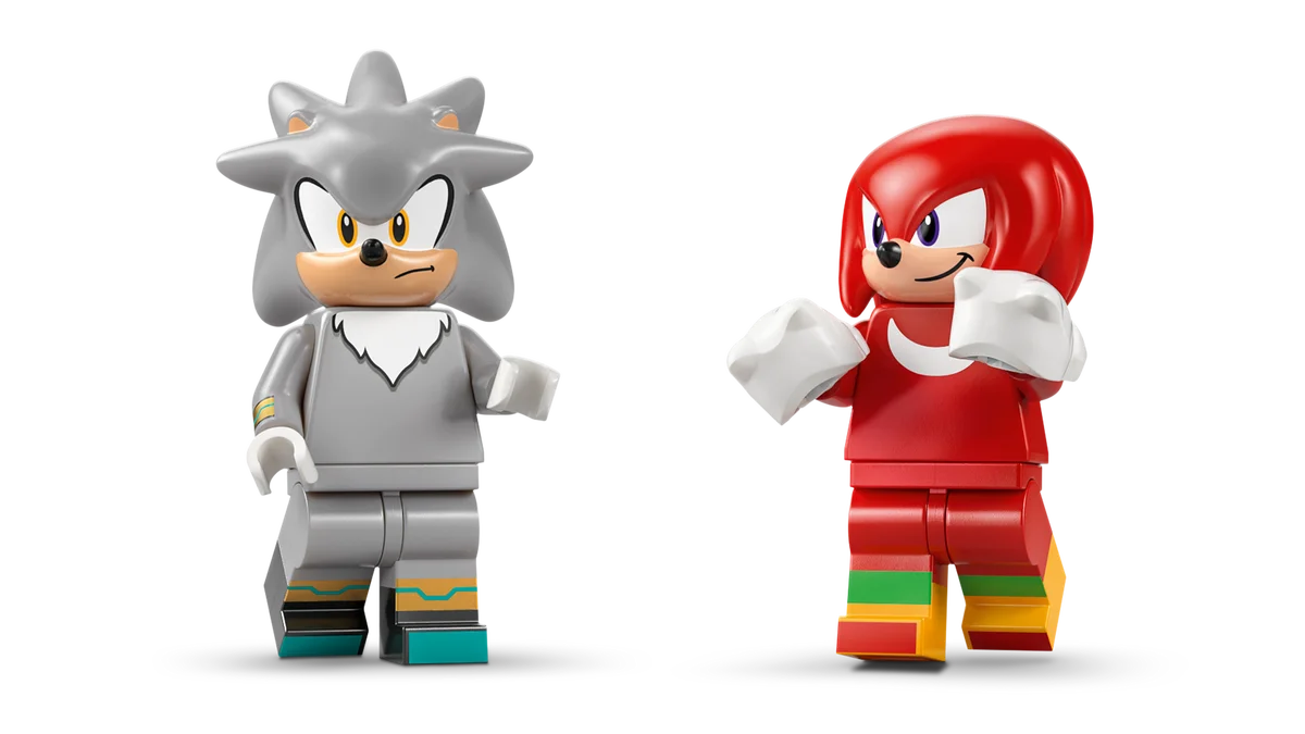 LEGO® 77118 LEGO Sonic the Hedgehog Silver w samochodzie kontra Knuckles w monster trucku - zdjęcie 7