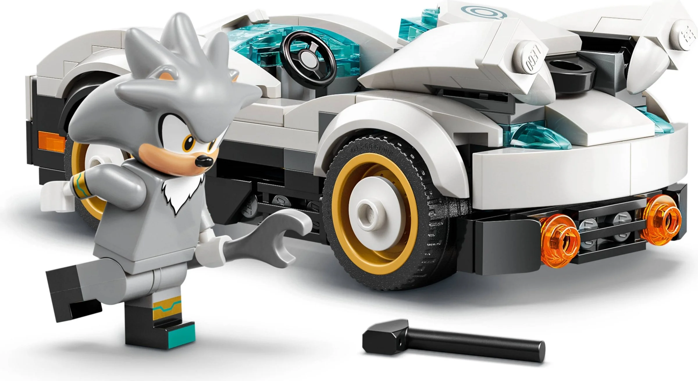 LEGO® 77118 LEGO Sonic the Hedgehog Silver w samochodzie kontra Knuckles w monster trucku - zdjęcie 14