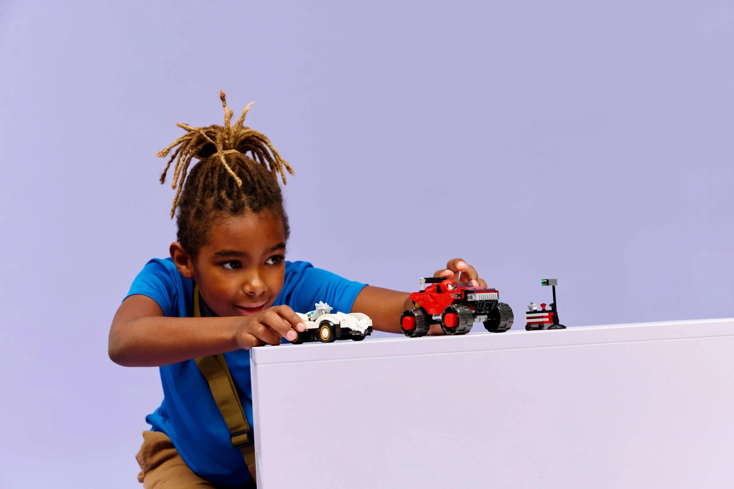 LEGO® 77118 LEGO Sonic the Hedgehog Silver w samochodzie kontra Knuckles w monster trucku - zdjęcie 20