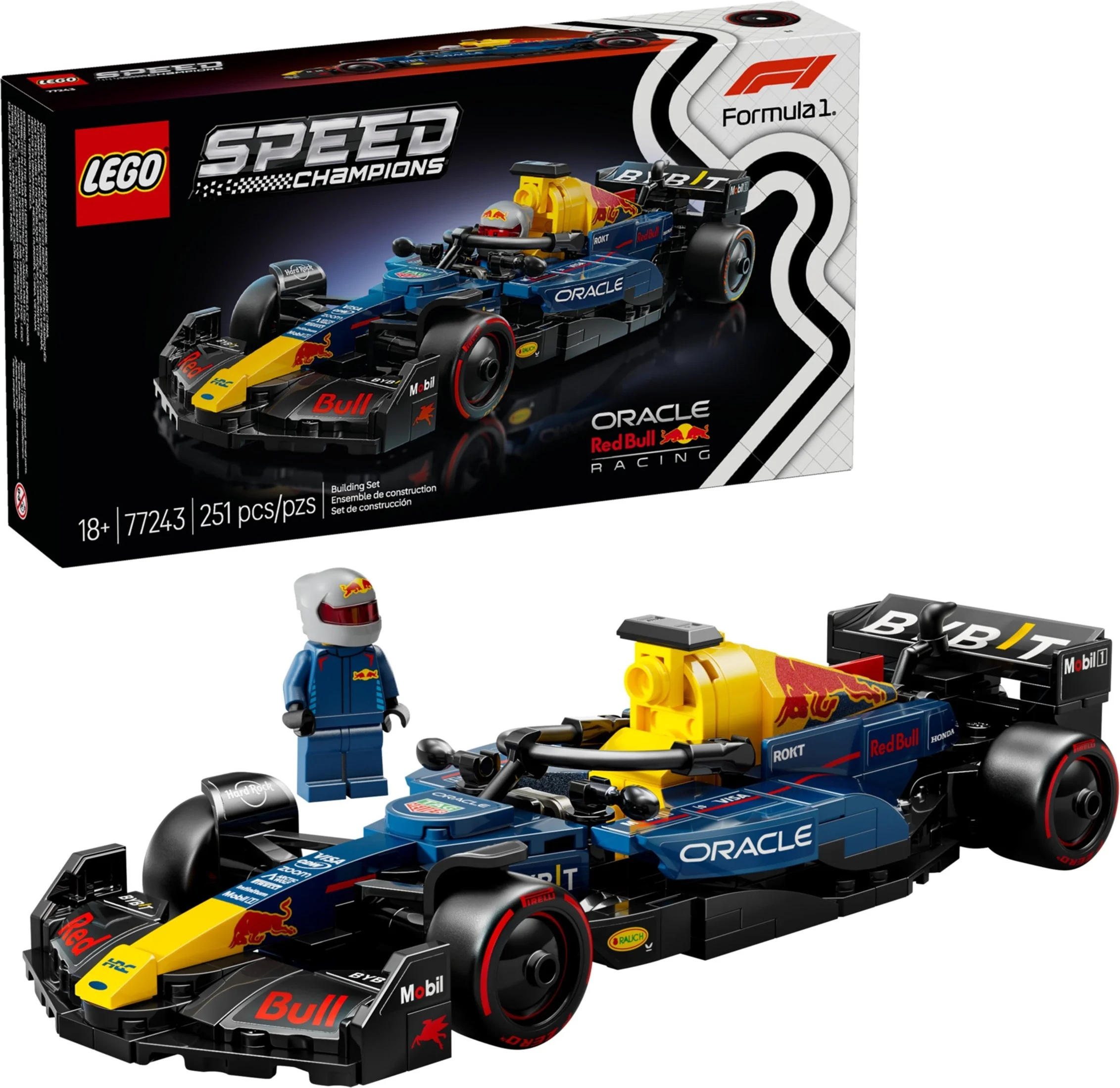 LEGO® 77243 Bolid F1® Oracle Red Bull Racing RB20 - zdjęcie 3