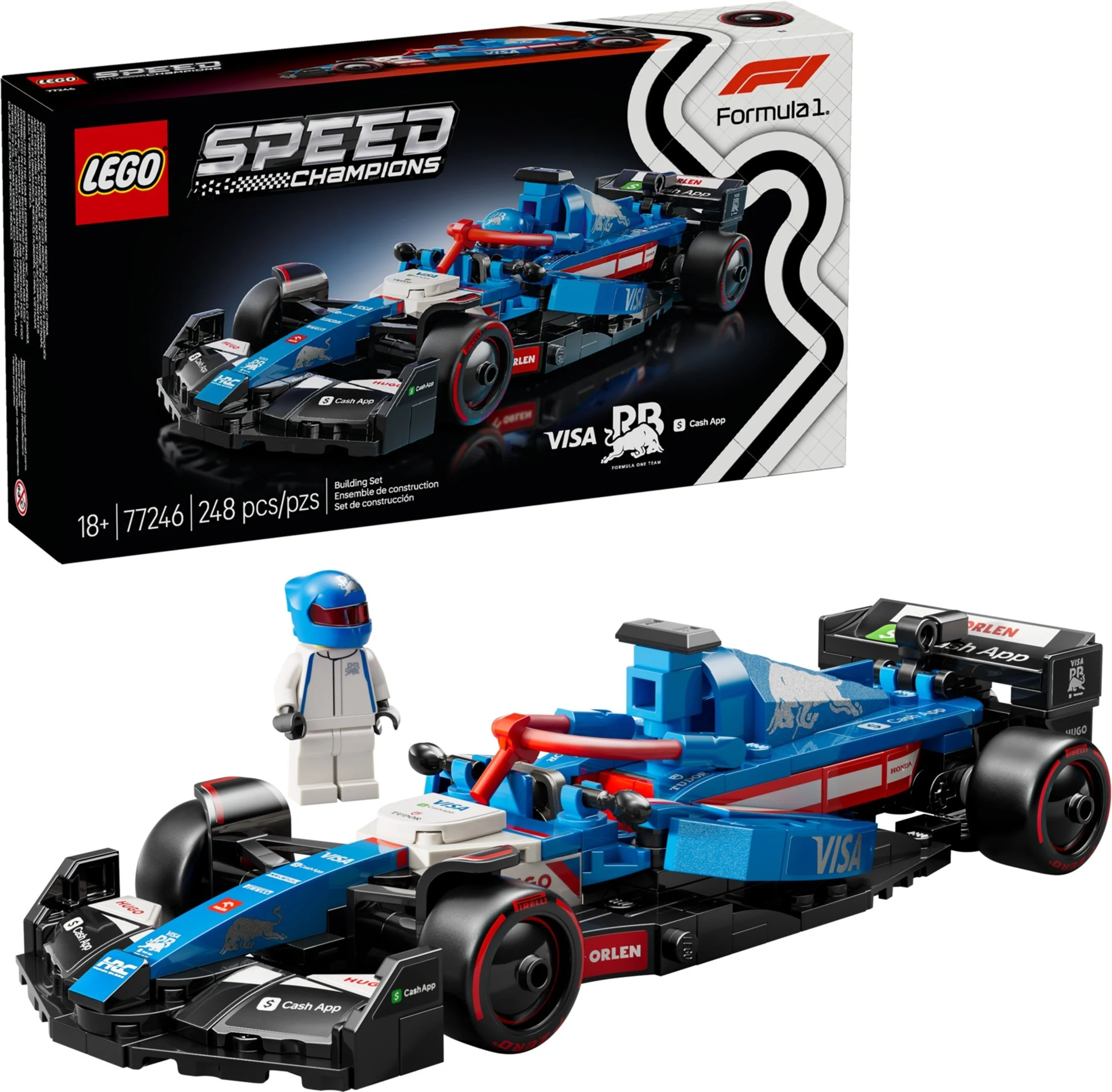 LEGO® 77246 Bolid F1® Visa Cash RB VCARB 01 - zdjęcie 3