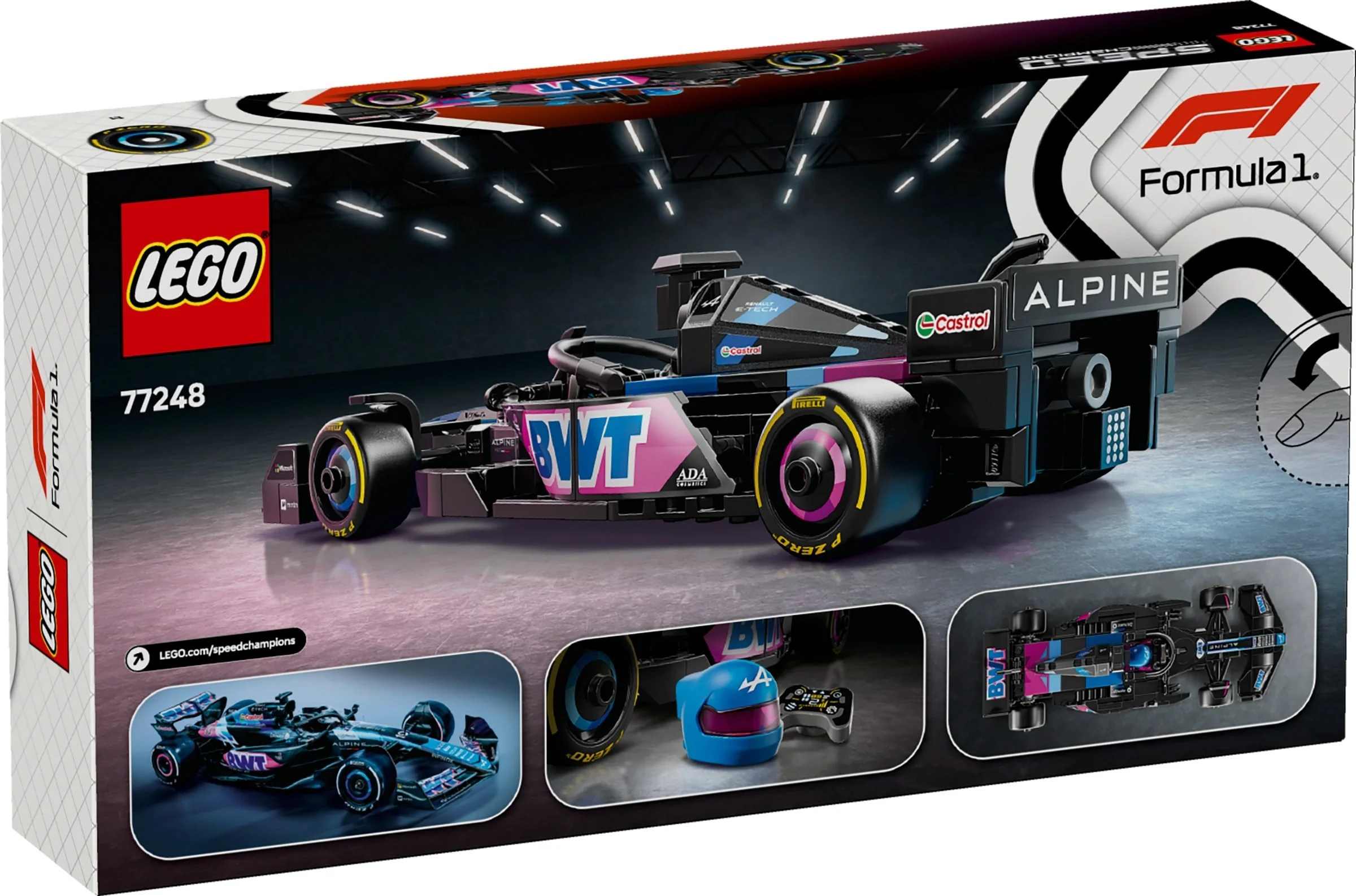 LEGO® 77248 Zespół Bolid F1® BWT Alpine A524 - zdjęcie 2